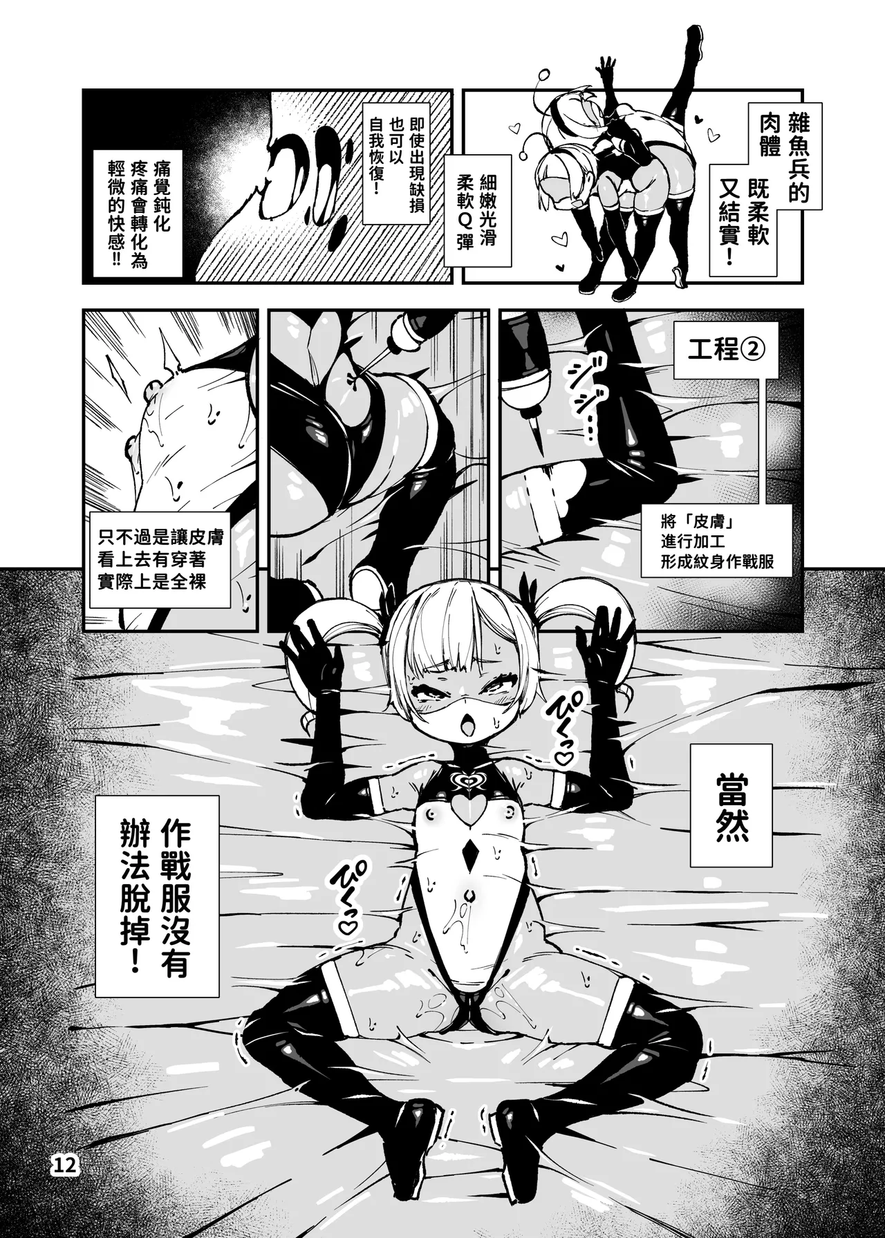 Saikyou Mesugaki-chan no Kusozako Muchimuchi Sentouinka Kaizou Koutei  最猛雌小鬼醬的戰鬥員化改造工程