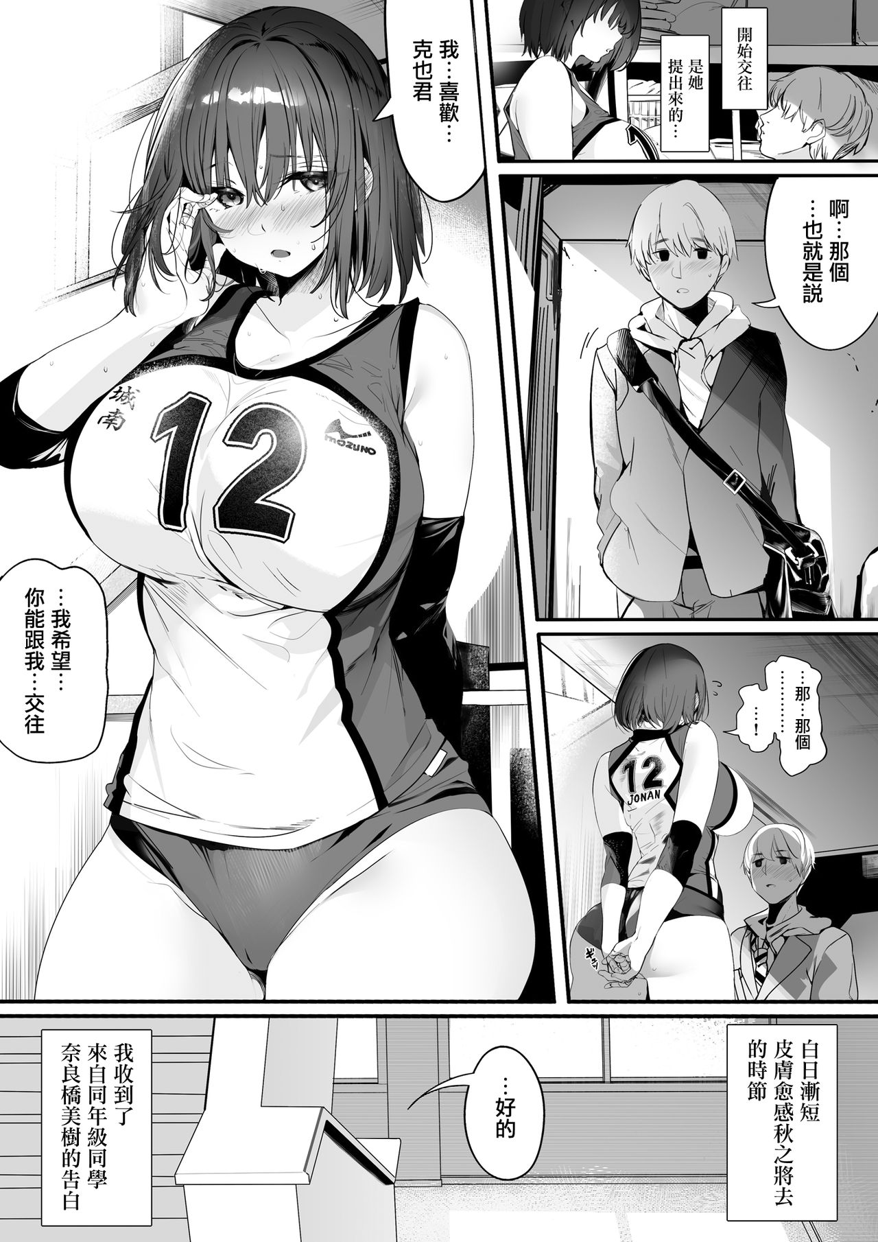 Koushinchou Volley-bu no Seisokei Kanojo ga Senpai no Mono ni Natte Shimau Ichibushijuu  排球部的高個子清純系女友變成前輩的所有物的事情始末