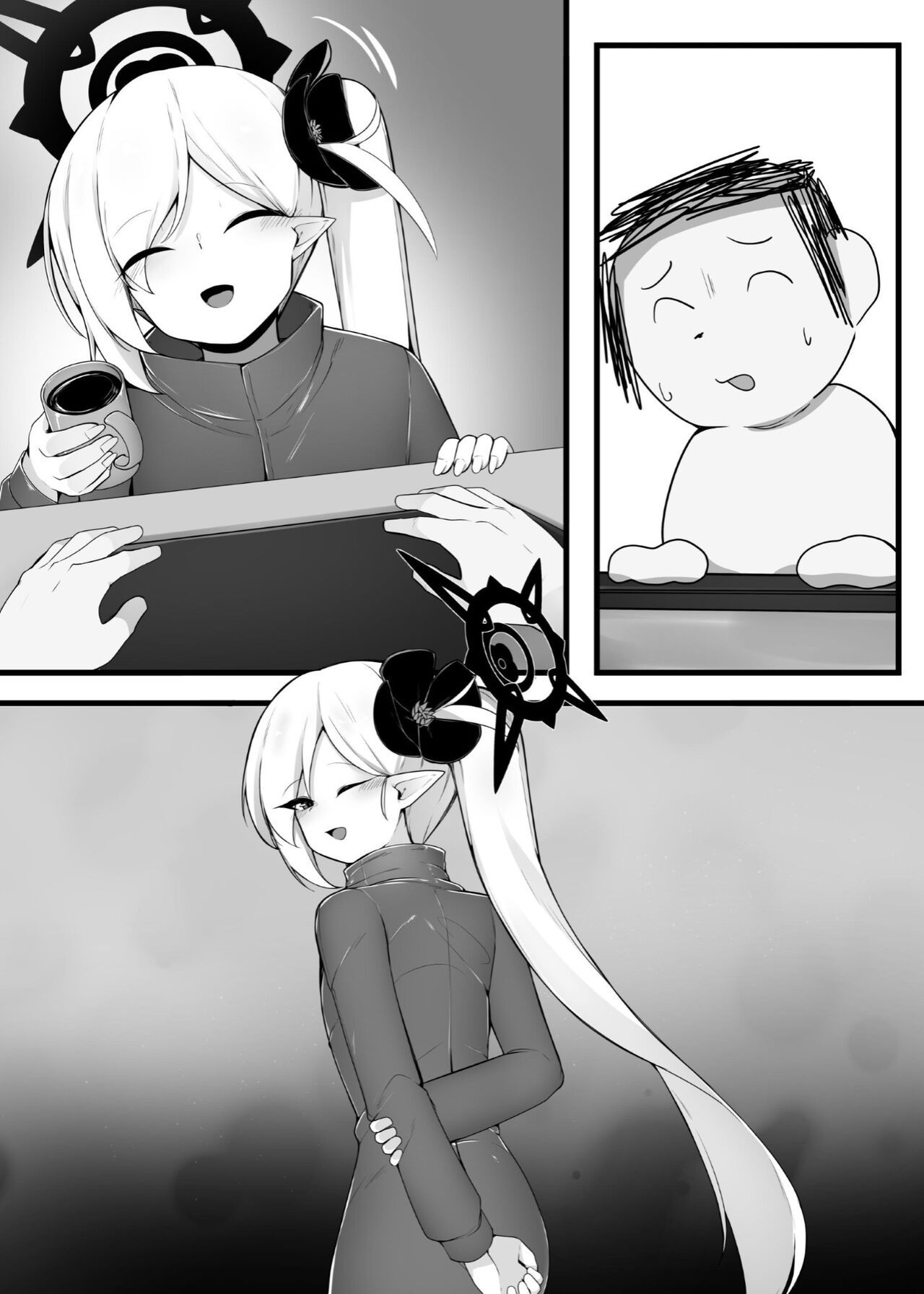 [こゆめ庵 (かざかみすだれ)] 和ムツキ酱快乐地来吧♥ (蔚蓝档案) [中国翻译] [DL版]