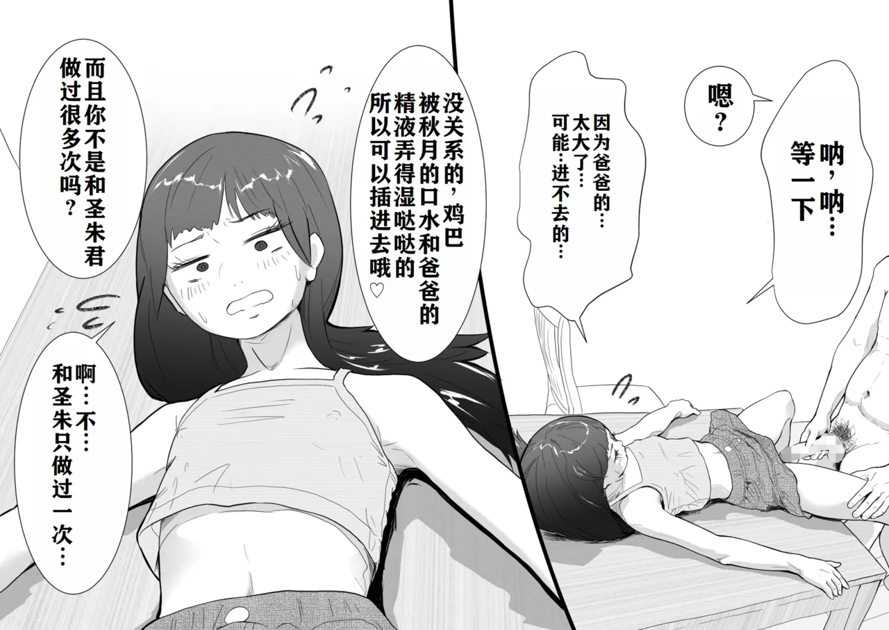 [多肉色物] 雌小鬼与暑假看家 [中国翻译]