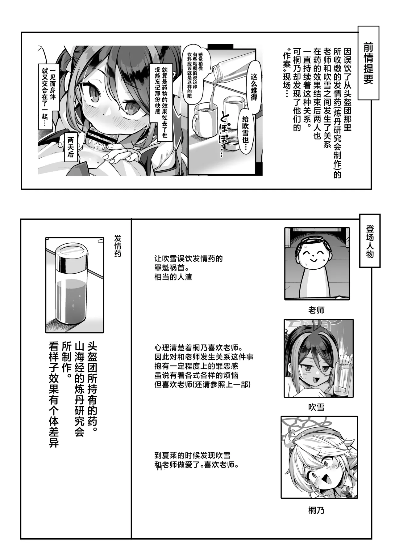 [こんにゃく村 (konnyaku)] 容易偷懒的警察官的纠葛2 (蔚蓝档案) [中国翻译] [DL版]