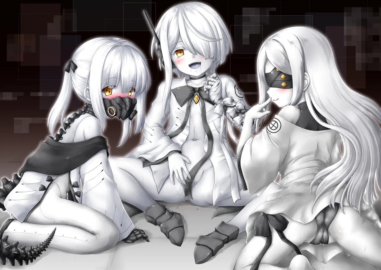 [にゅうたいぷ研究所 (理)] 怎么可能输给白色雌小鬼呢？ (蔚蓝档案) [中国翻译] [DL版]