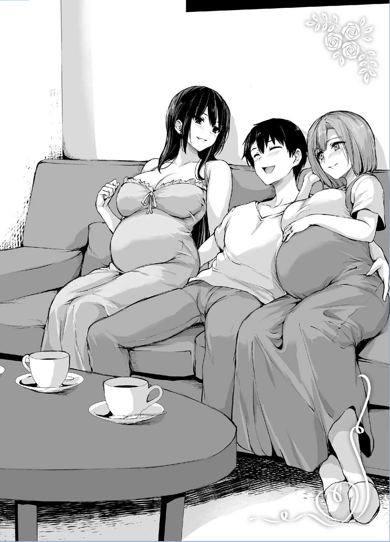 巨乳が2人いないと勃起しない夫のために友達を連れてきた妻総集編