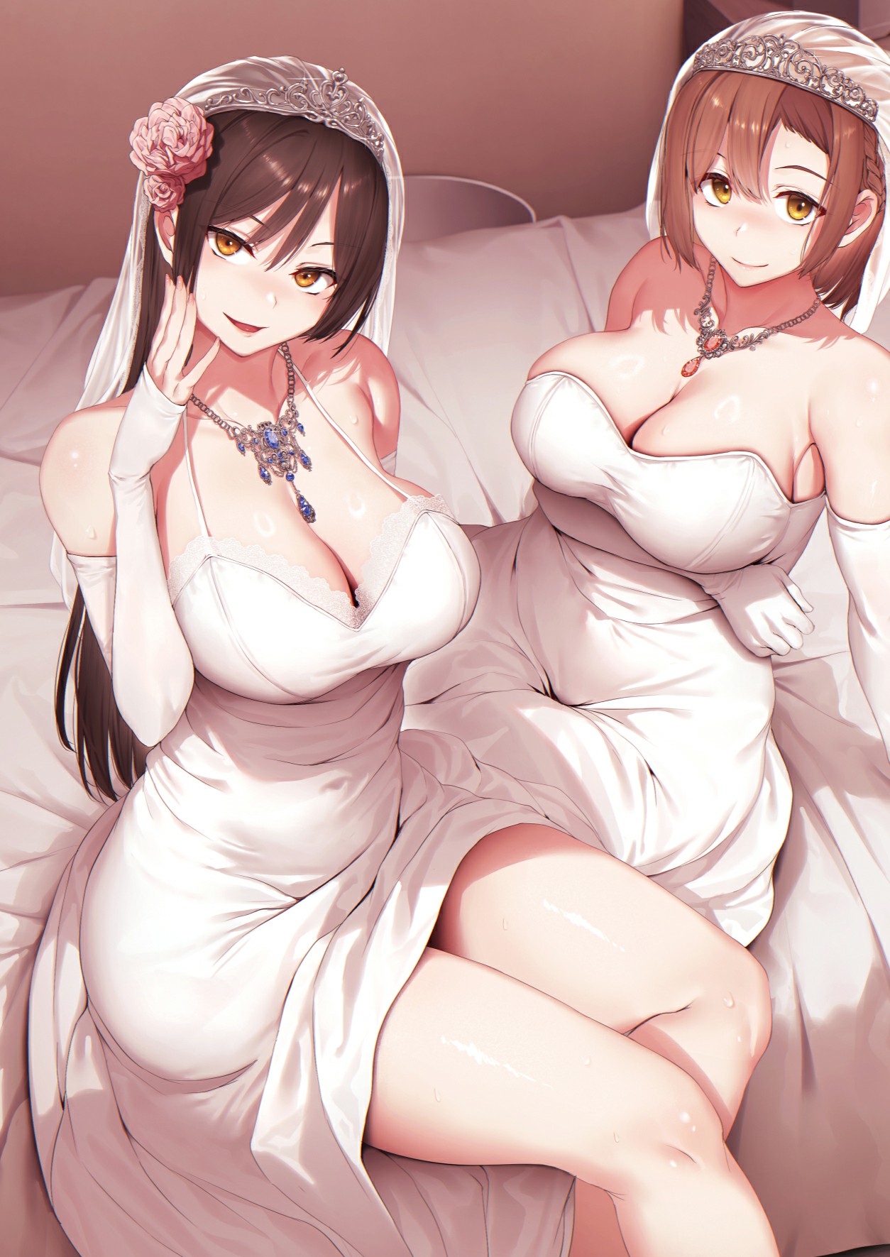 巨乳が2人いないと勃起しない夫のために友達を連れてきた妻総集編
