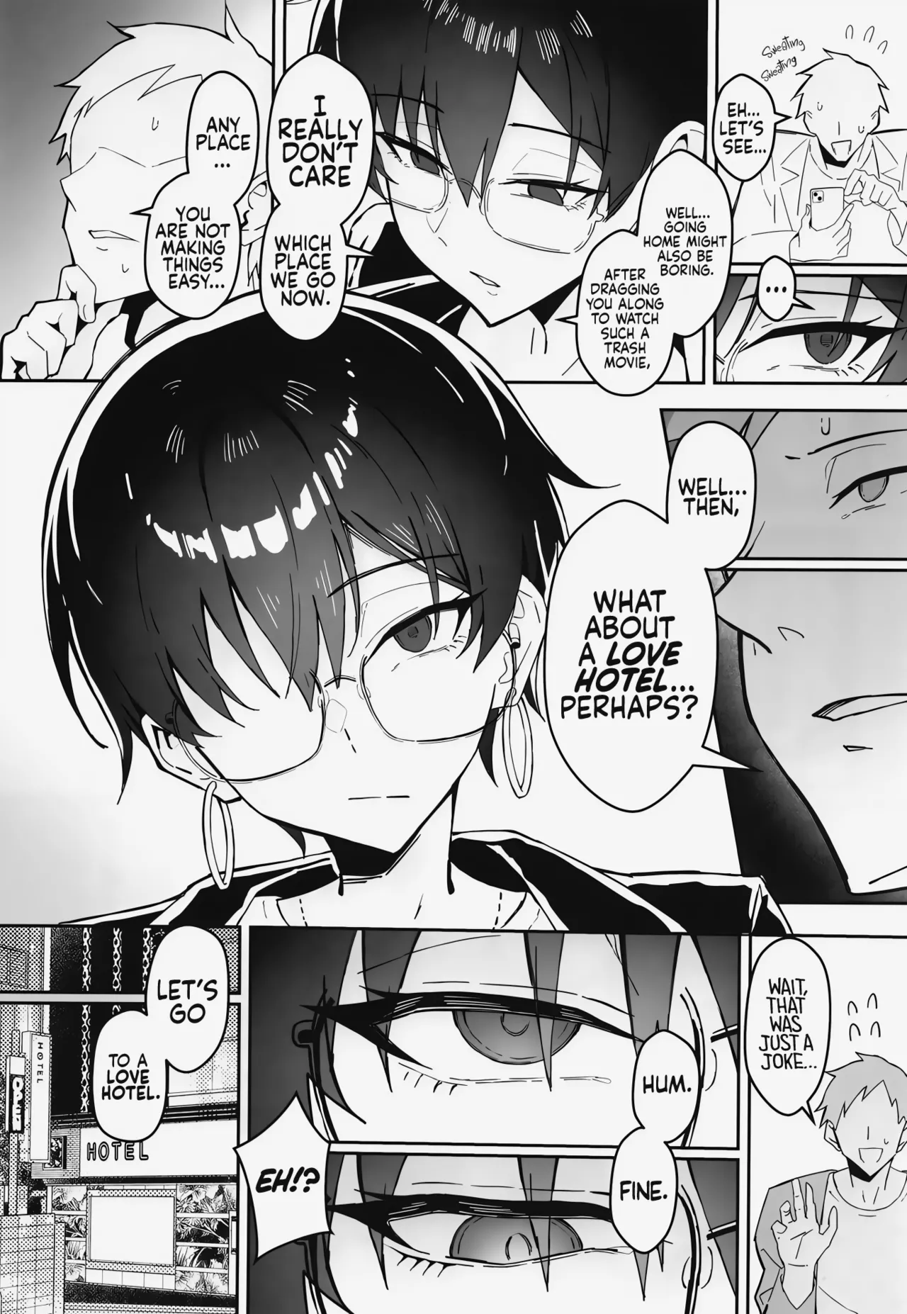 Buaisou na Kakure Kyonyuu Boyish Kanojo to Taikutsu na Date  A Boring Date with My Blunt, Boyish Babe and Her Hidden Assets