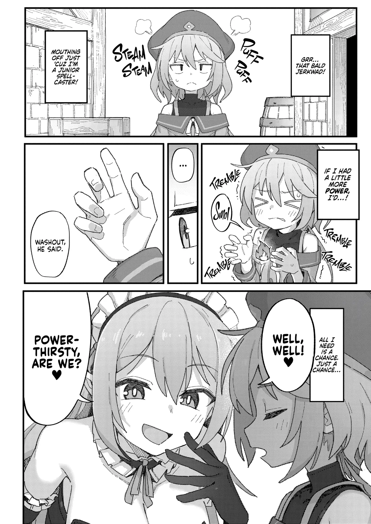 [駄菓子屋 (和菓子)] 下级魔术师、染上淫纹 [英译] [无修正] [DL版]