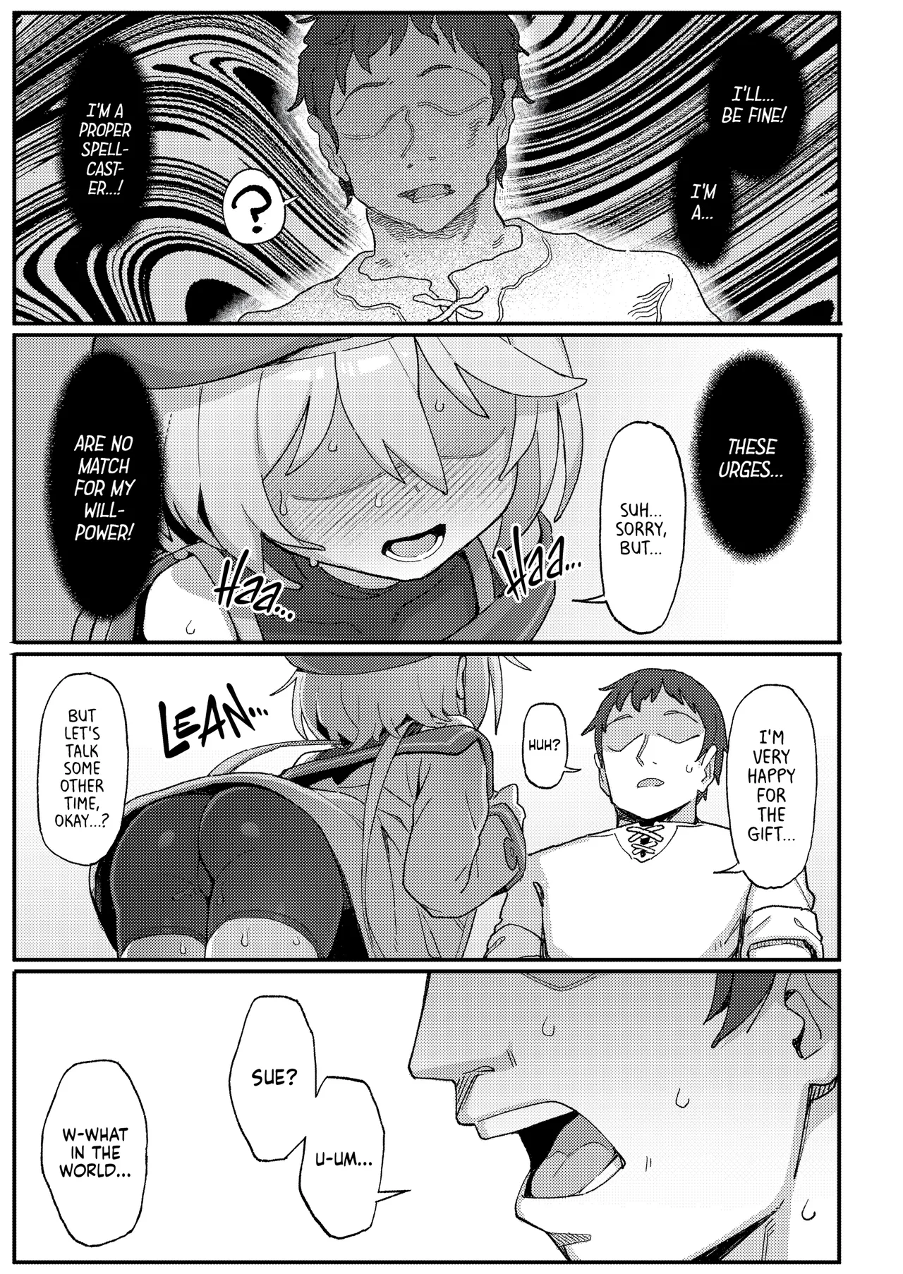 [駄菓子屋 (和菓子)] 下级魔术师、染上淫纹 [英译] [无修正] [DL版]