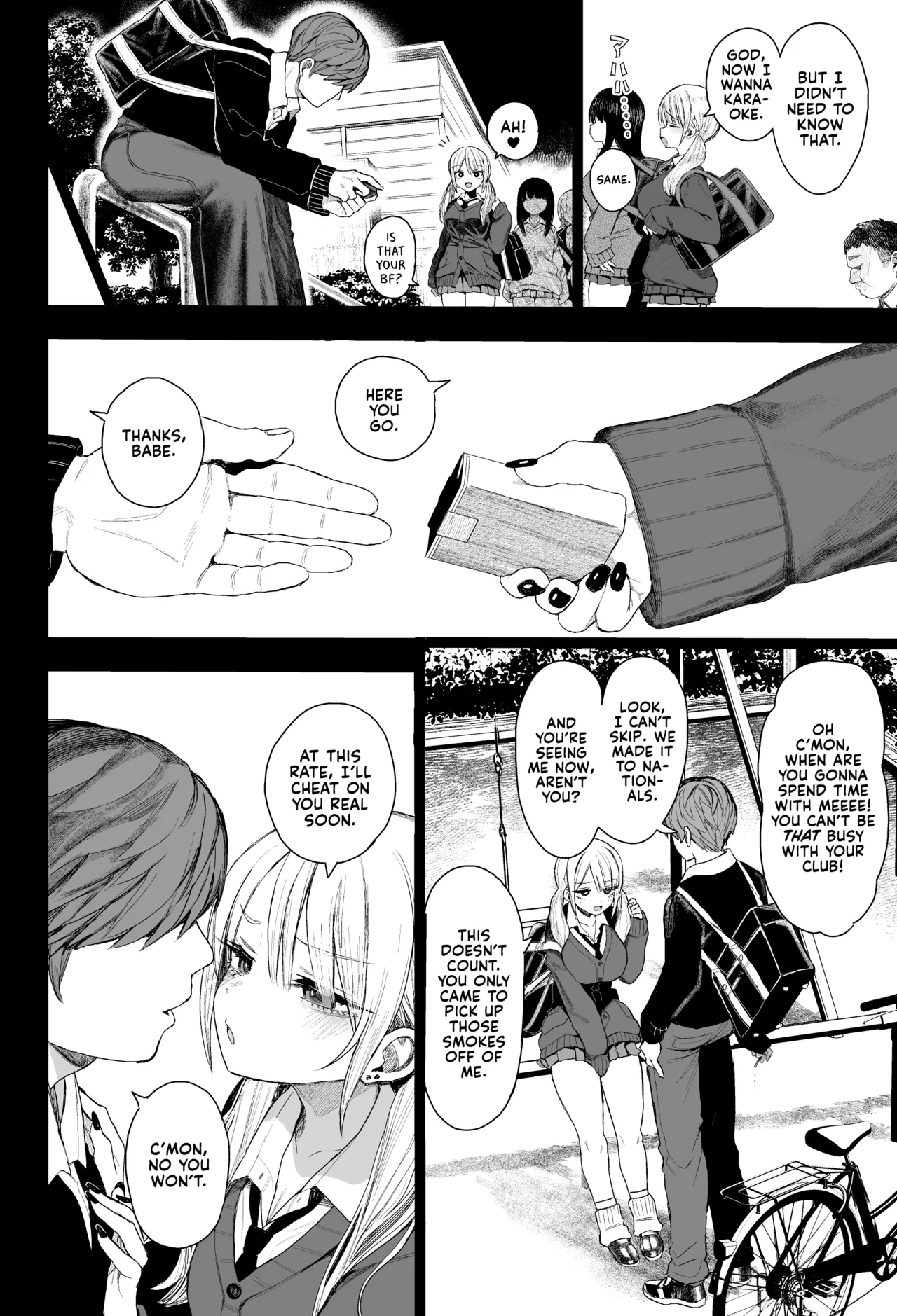 [みくろぺえじ (黒本君)] 被调教的坏心眼辣妹 + 附赠 [英译] [DL版]