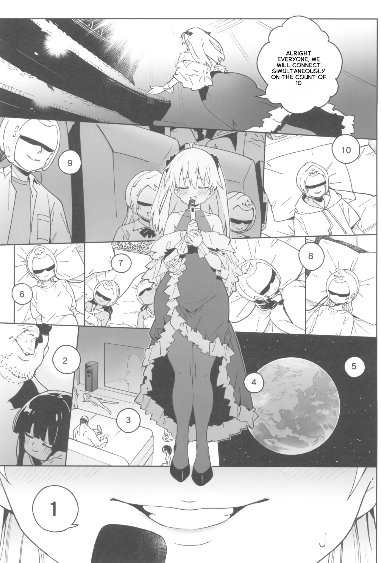 (C106) [飯食って寝る。 (あたげ)] 以做爱思考的天才少女终将献上「一切」 [英訳]