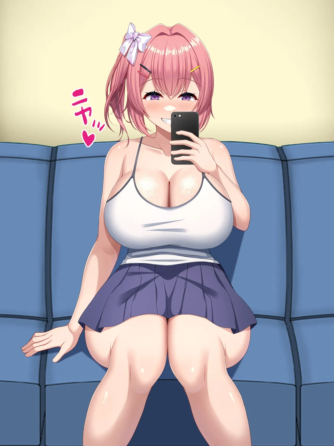 Isourou-chuu no Mesugaki Mei ga Akiraka ni Sasotte Kuru