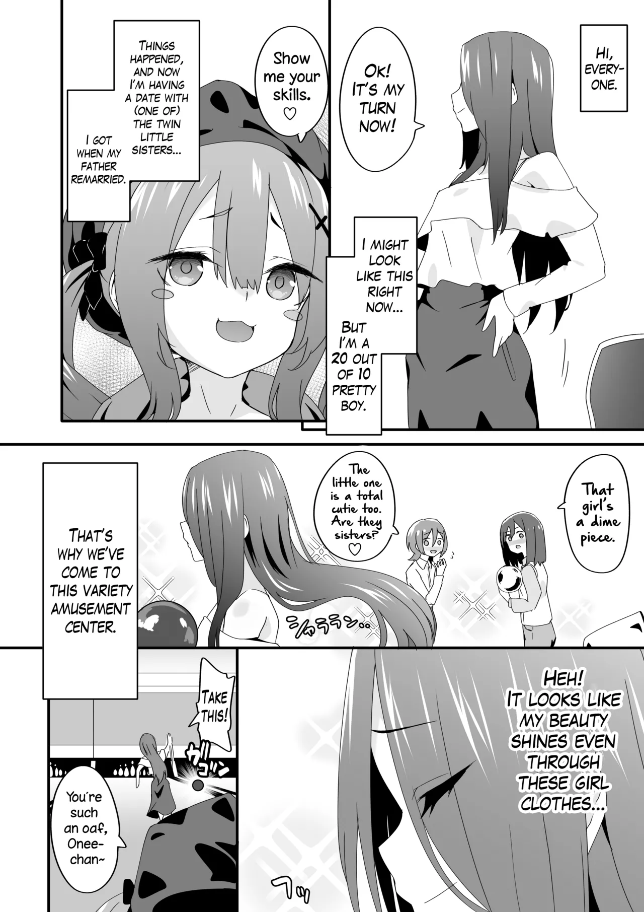 Josou Ouji wa Wakarasetai! ep.3 Namaiki Imouto wa Ijimetai!  The Crossdressing Prince Who Tried to Teach his Little Sisters a Lesson - Episode 3 The Cheeky Little Sister Who Loves Teasing