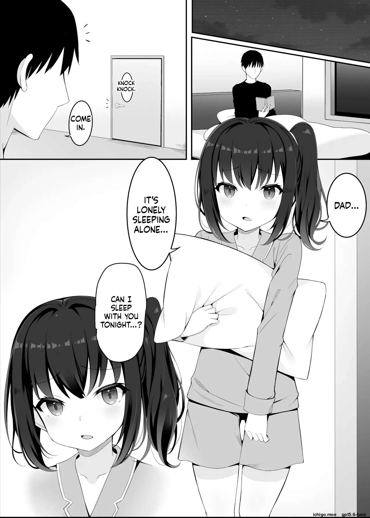 [筆置製作所 (鯖野筆置)] 被妻子的继女堕落的我 [英訳]