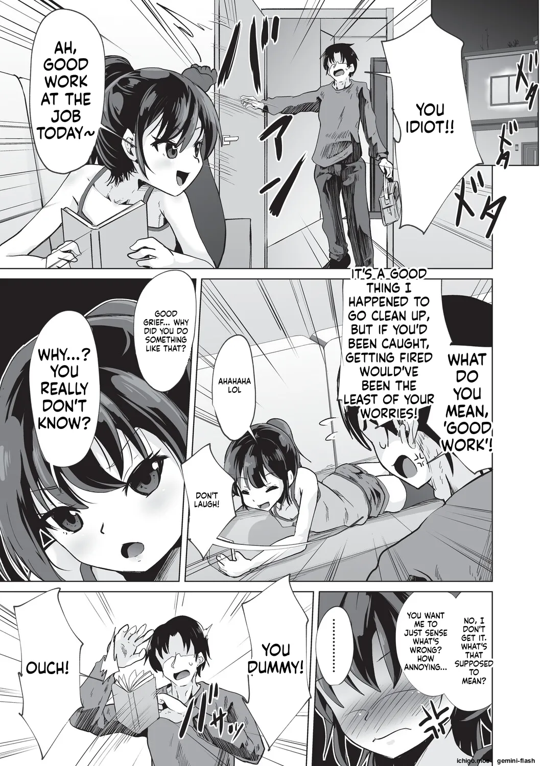 Onii-san Zako sugite Ukeru~  Big Brother, you're so pathetic, it's hilarious~