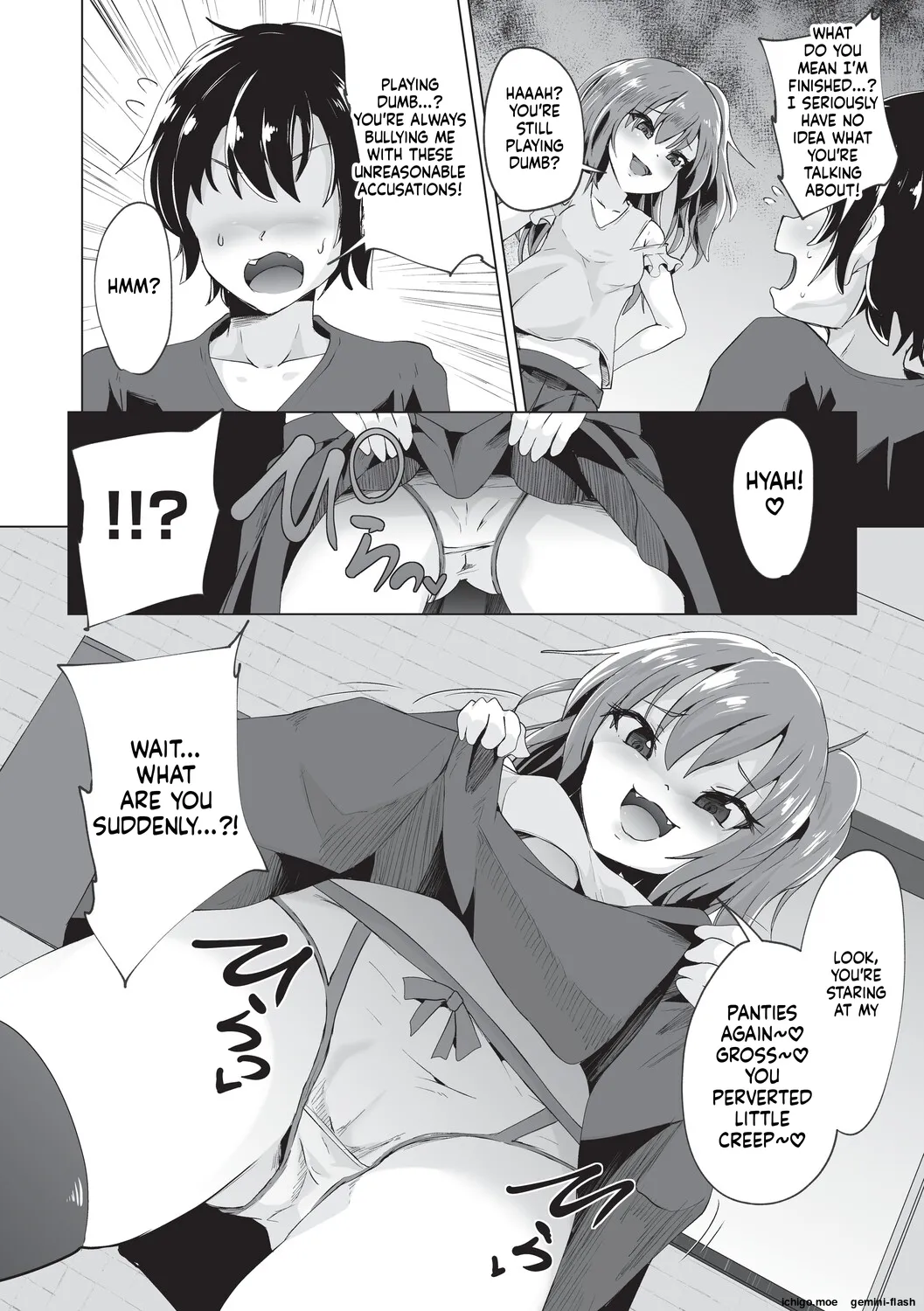 Onii-san Zako sugite Ukeru~  Big Brother, you're so pathetic, it's hilarious~