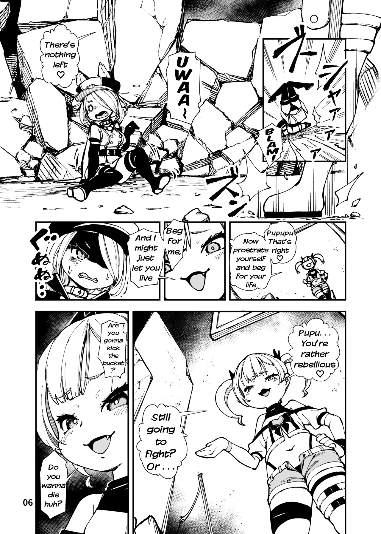 Saikyou Mesugaki-chan no Kusozako Muchimuchi Sentouinka Kaizou Koutei