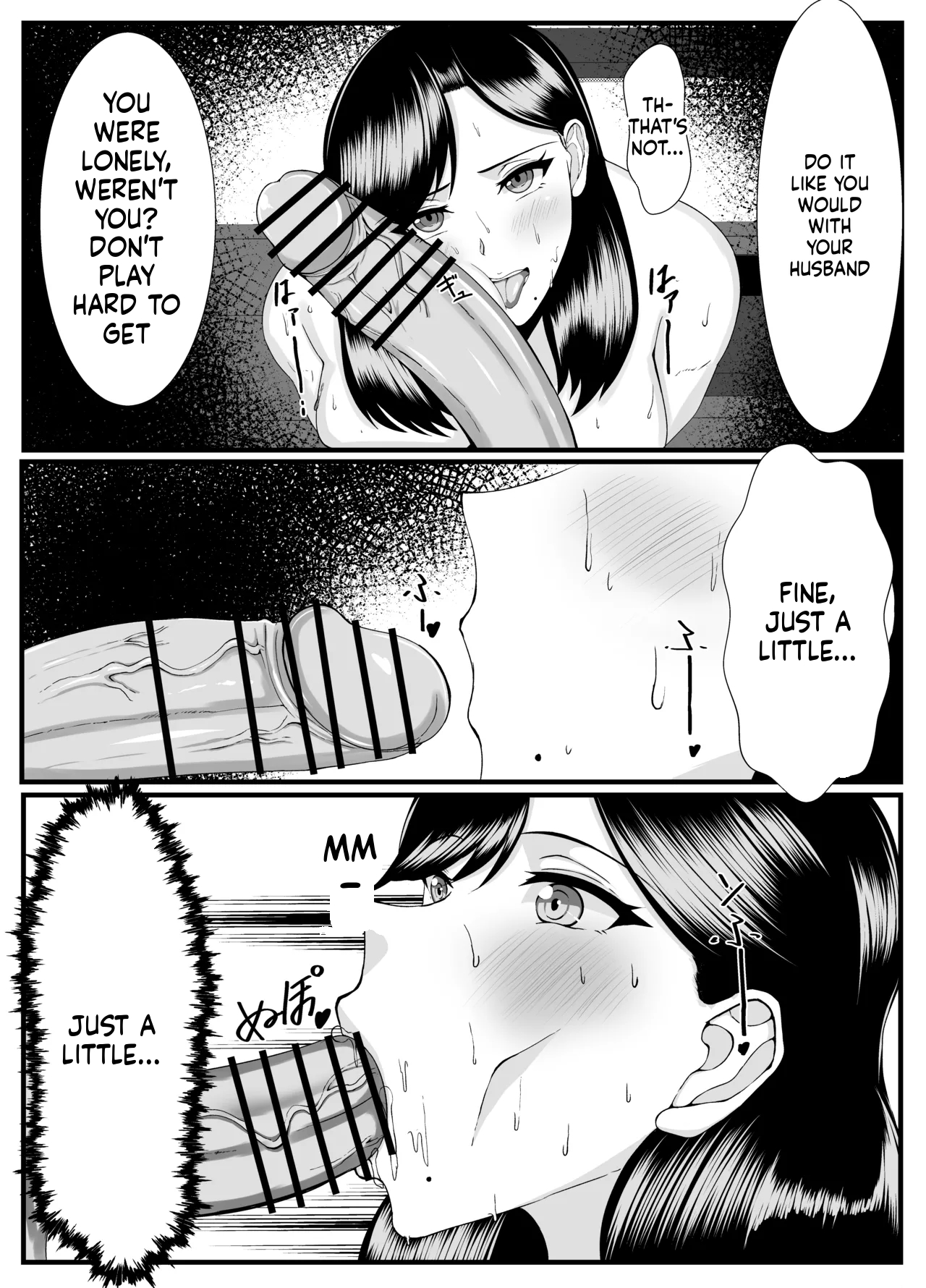 A dark-skinned futanari takes home a married woman