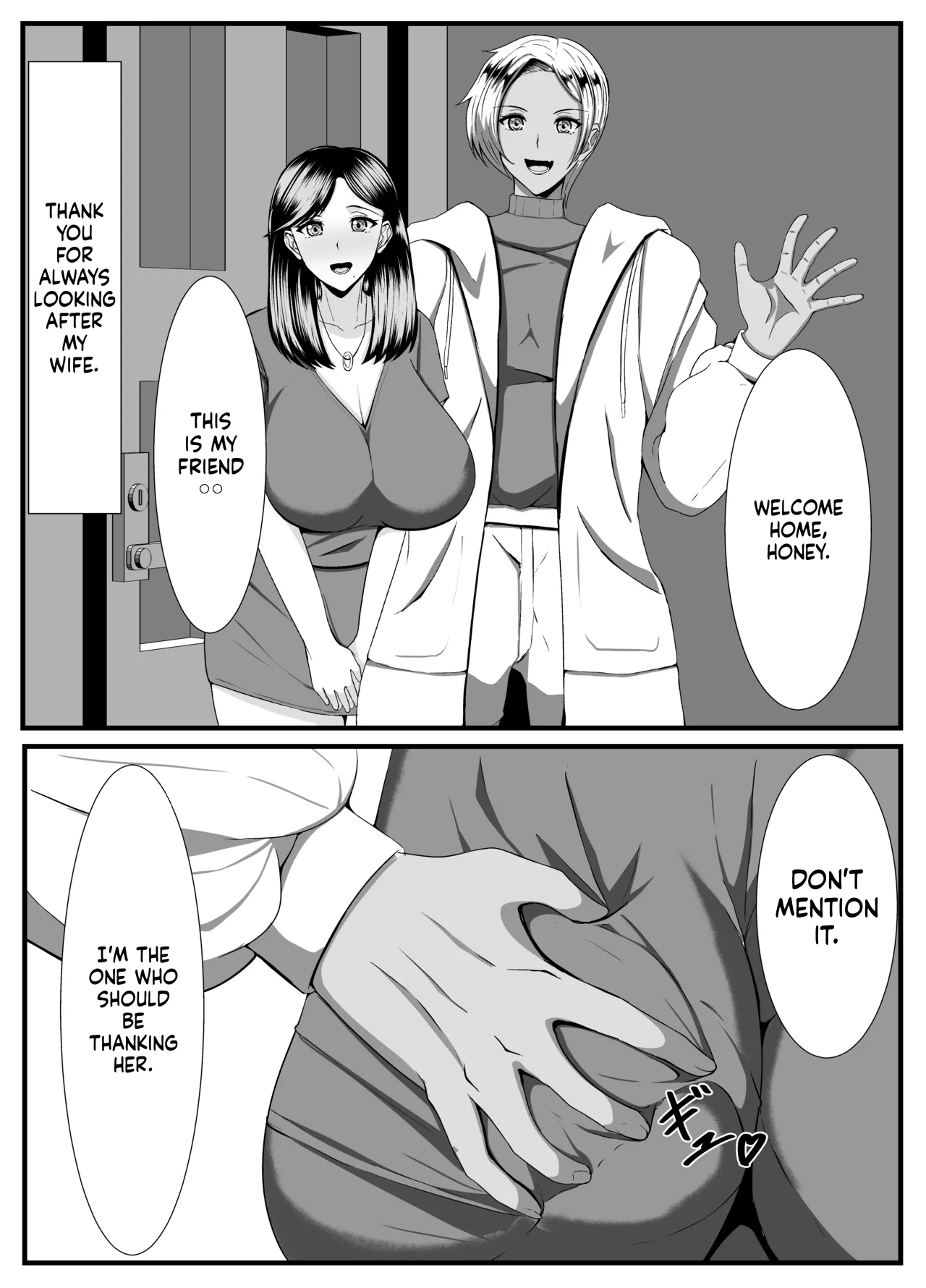 A dark-skinned futanari takes home a married woman