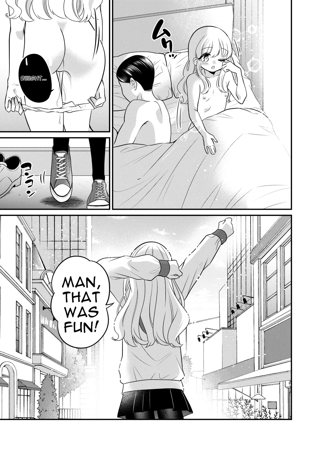 Henshin TS Mesugaki Oji-san to P-katsu Ecchi
