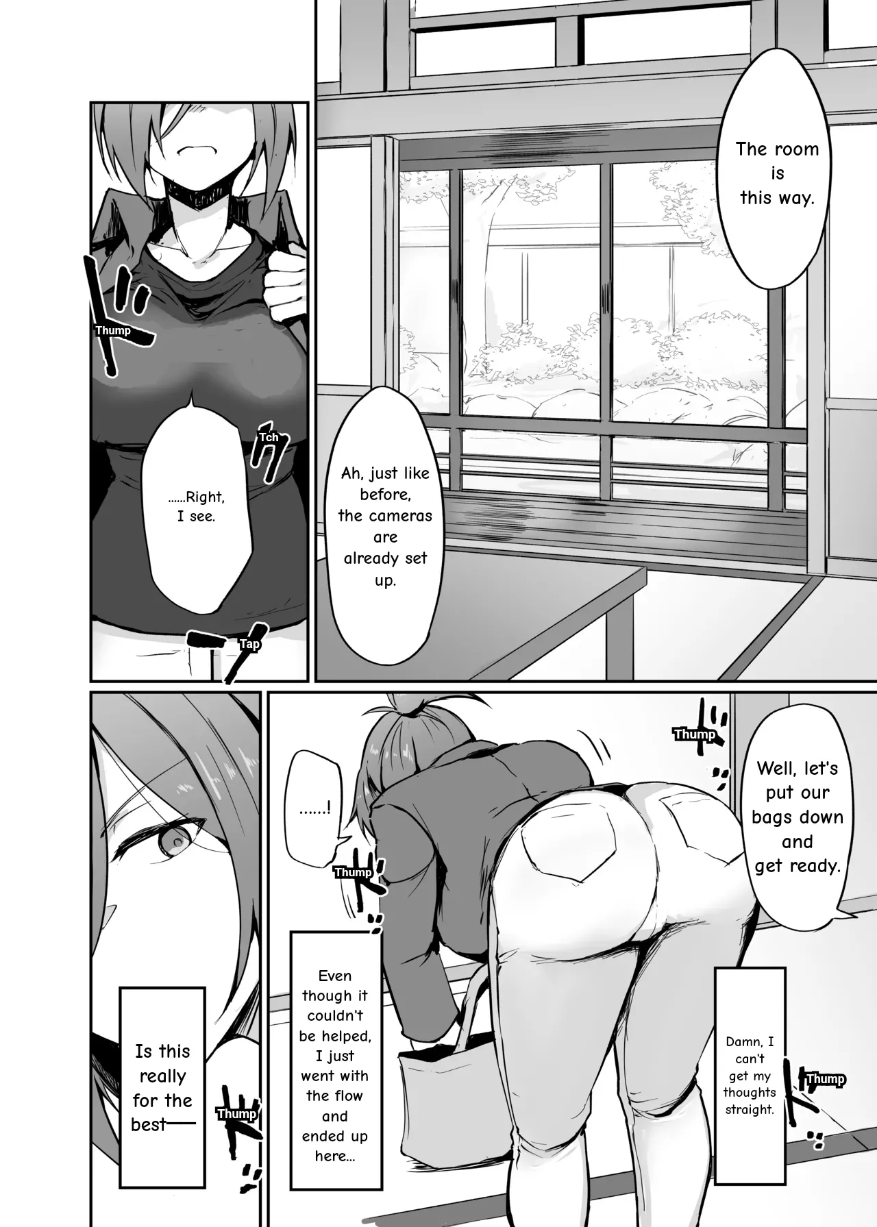 Motoyan Hitozuma Taiiku Kyoushi, Onsen Ryokan nite Kyouei Mizugi de Ochiru  Former delinquent housewife PE teacher, falls in a hot spring inn while wearing a competitive swimsuit