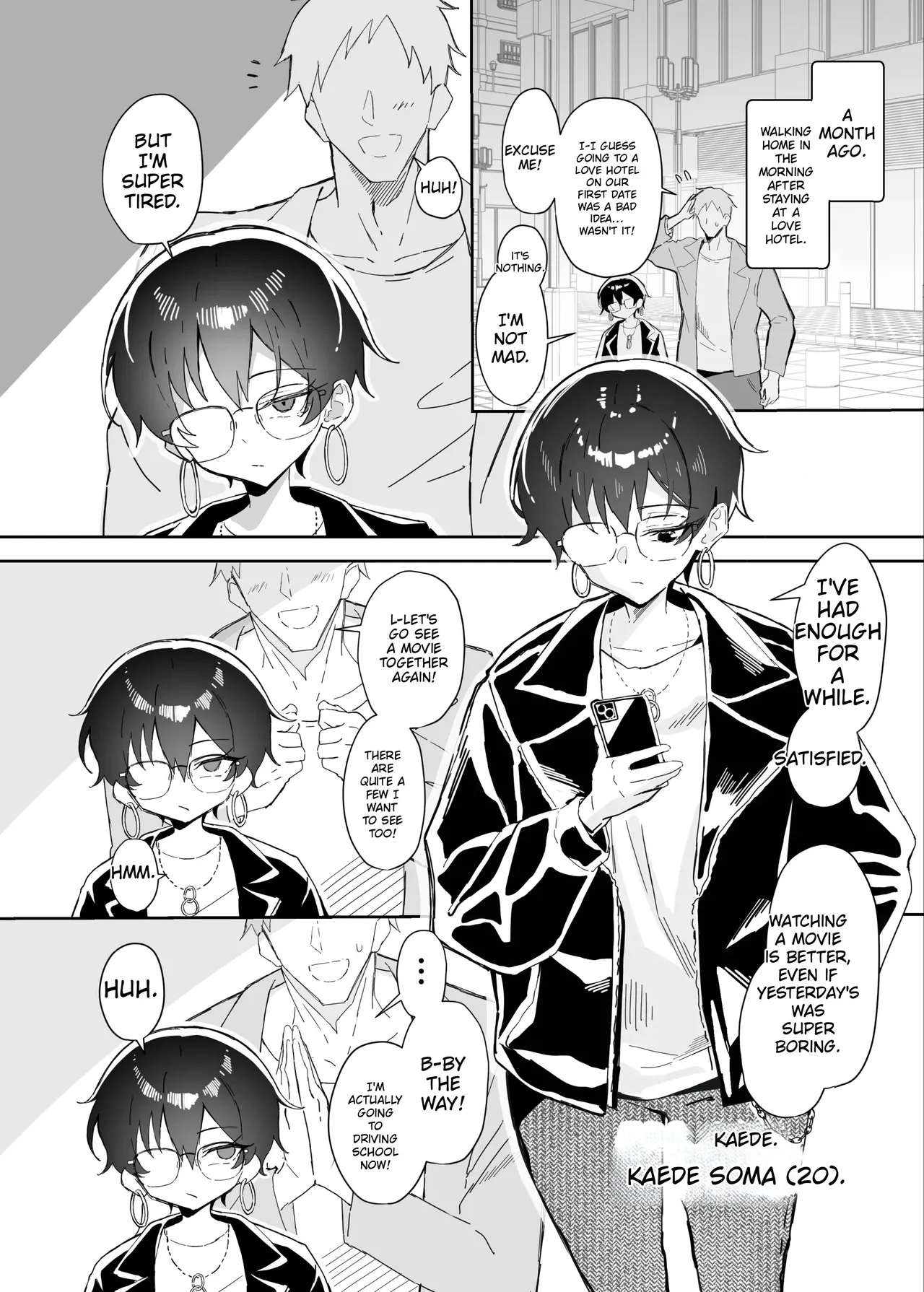 Buaisou na Kakure Kyonyuu Boyish Kanojo to Taikutsu na Date 2  A Boring Date with My Boyish Girlfriend (Who Has a Secretly Busty Figure and a Surly Attitude) – Part 2