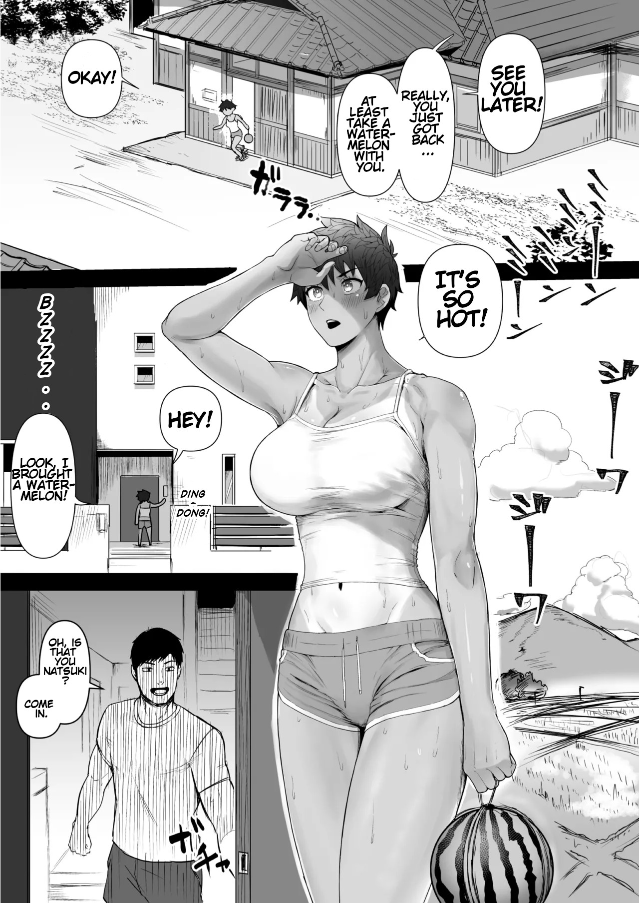 Boish de Takashinchou na Kasshoku Oreko-domo to Ase-mure Icharabu Ecchi Shimakuru Hon｜Having lots of sweaty, lovey-dovey sex with tall, boyish, brown-skinned tomboys.