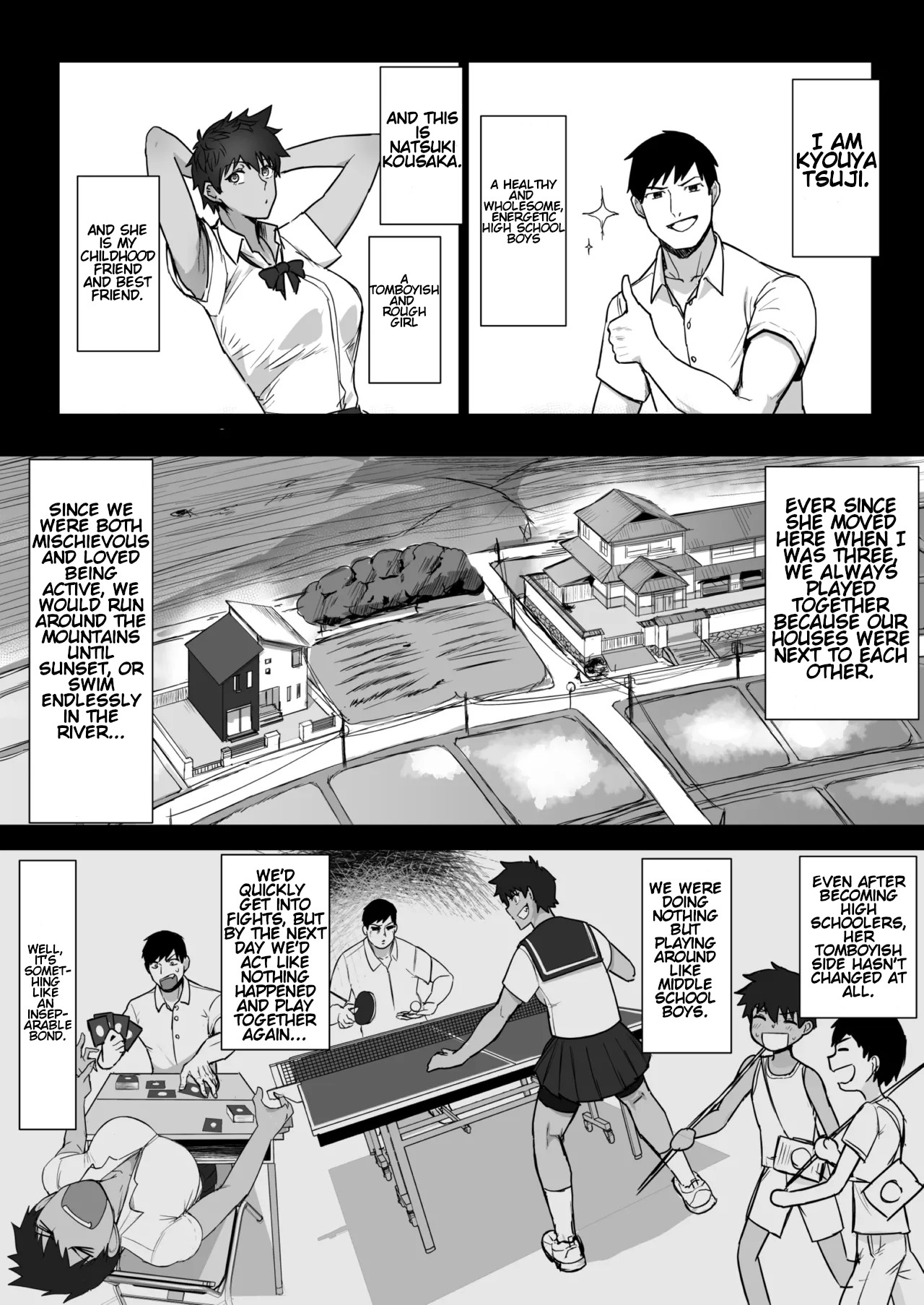 Boish de Takashinchou na Kasshoku Oreko-domo to Ase-mure Icharabu Ecchi Shimakuru Hon｜Having lots of sweaty, lovey-dovey sex with tall, boyish, brown-skinned tomboys.