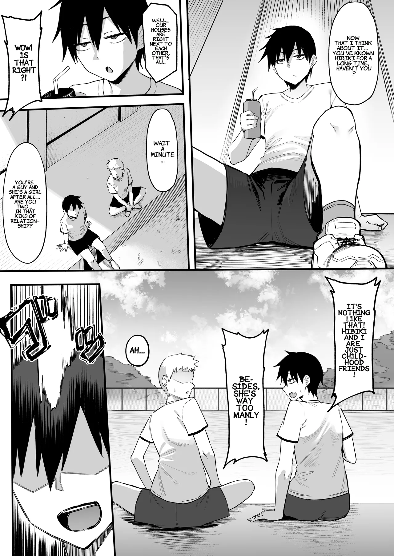 Rikujoubu no Boyish na Osananajimi ga suru Dare ni mo Ienai Koto  The Secret Thing My Tomboyish Childhood Friend From The Track Team Does That She Can’t Tell Anyone About.