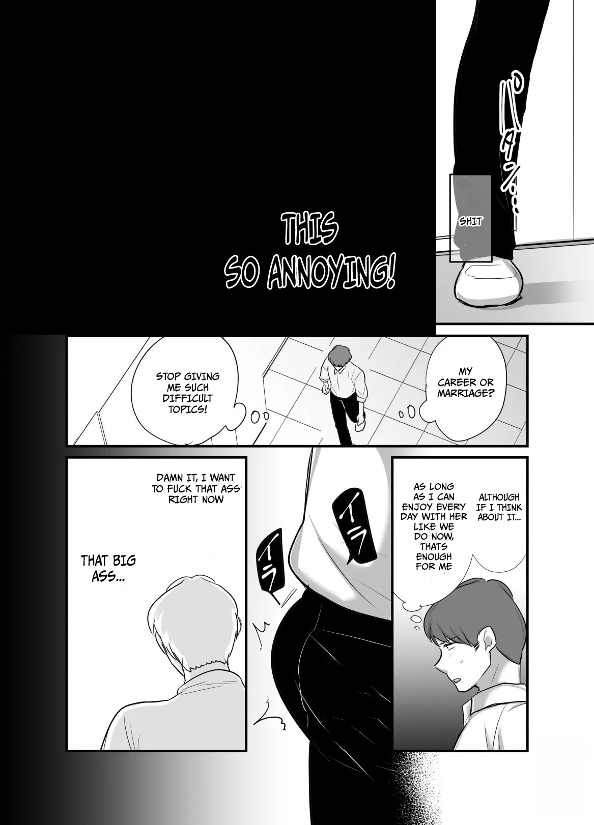 Masaka Ano Oni Joushi ga Ore no SeFri ni Naru nante... 4 ~ Oni Joushi to Kokoro to Karada Kasaneru Jun'ai Kekkon Shoya  I never thought that diabolical boss would become my sex friend 4