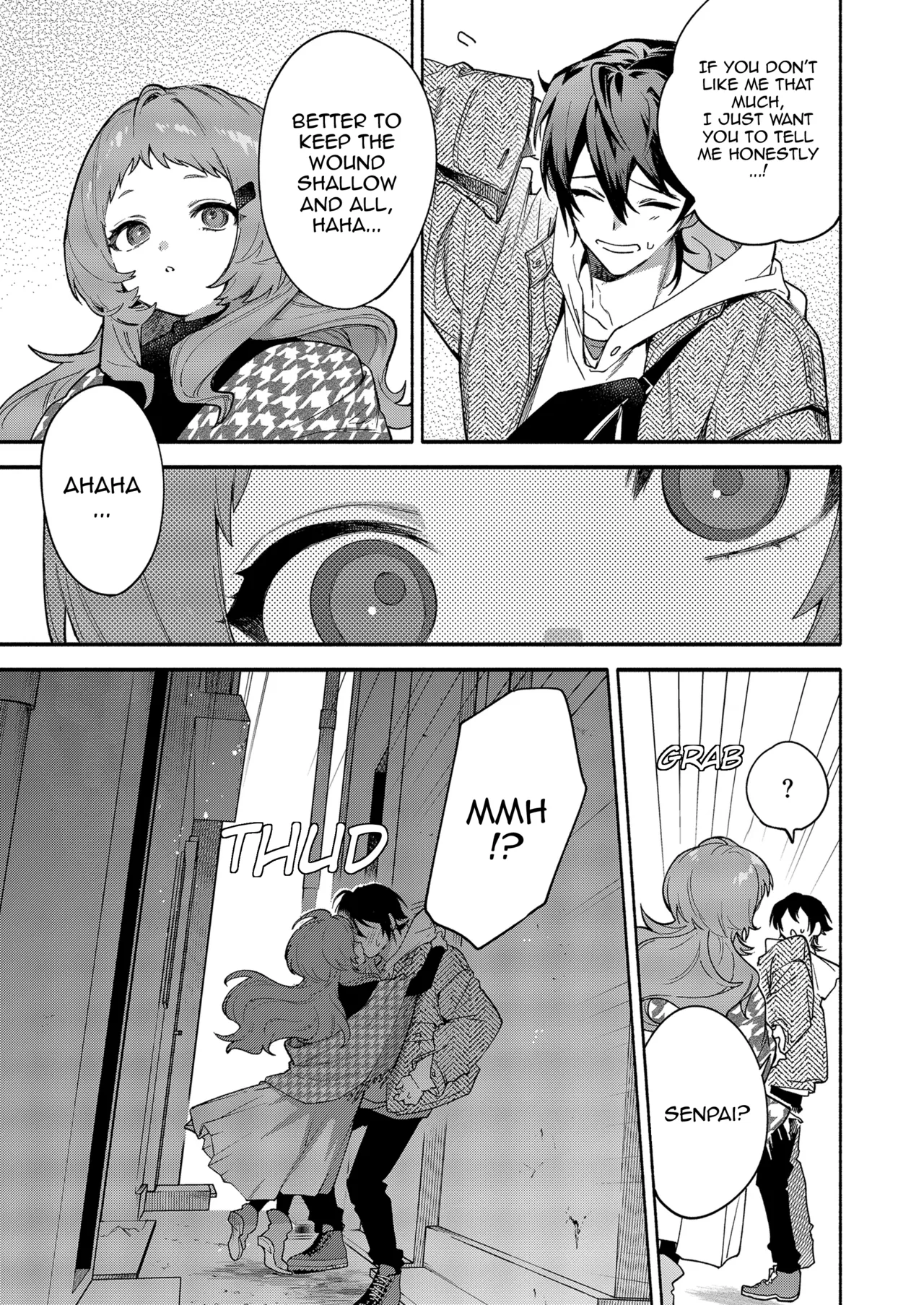Mako-senpai ni Taberareru. ~Chiisakute Dekkai Ama Sado Senpai ni Otosareru~  Eaten By Mako-senpai ~Falling To A Tiny But Huge Sadist Senpai~