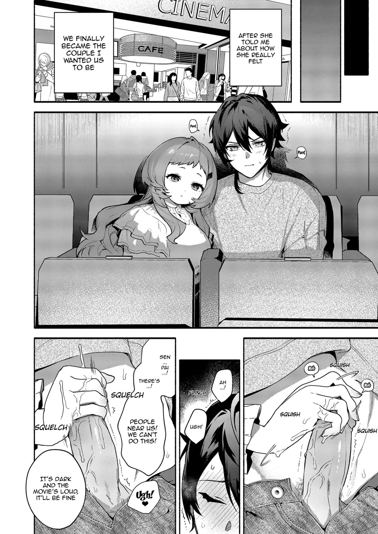 Mako-senpai ni Taberareru. ~Chiisakute Dekkai Ama Sado Senpai ni Otosareru~  Eaten By Mako-senpai ~Falling To A Tiny But Huge Sadist Senpai~