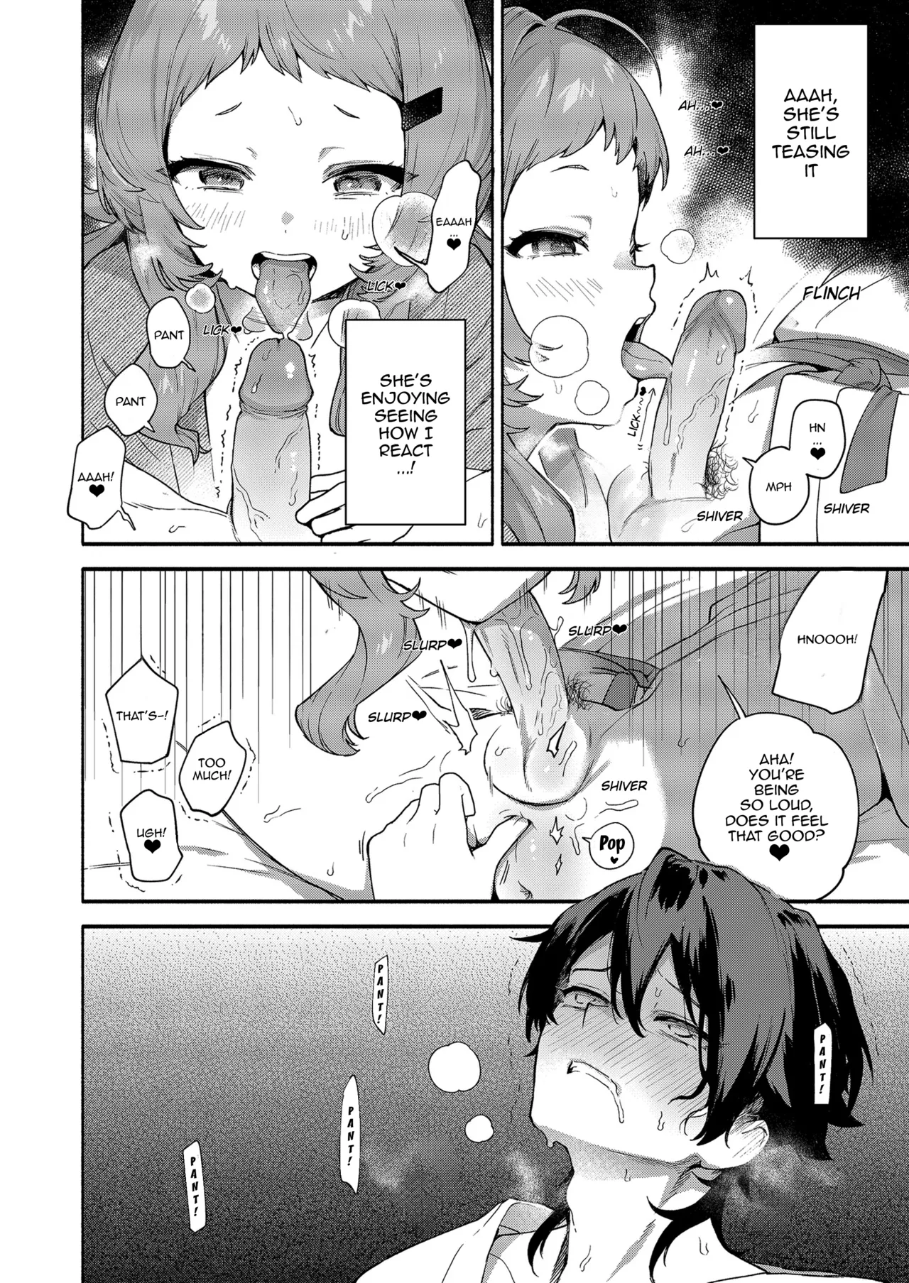 Mako-senpai ni Taberareru. ~Chiisakute Dekkai Ama Sado Senpai ni Otosareru~  Eaten By Mako-senpai ~Falling To A Tiny But Huge Sadist Senpai~