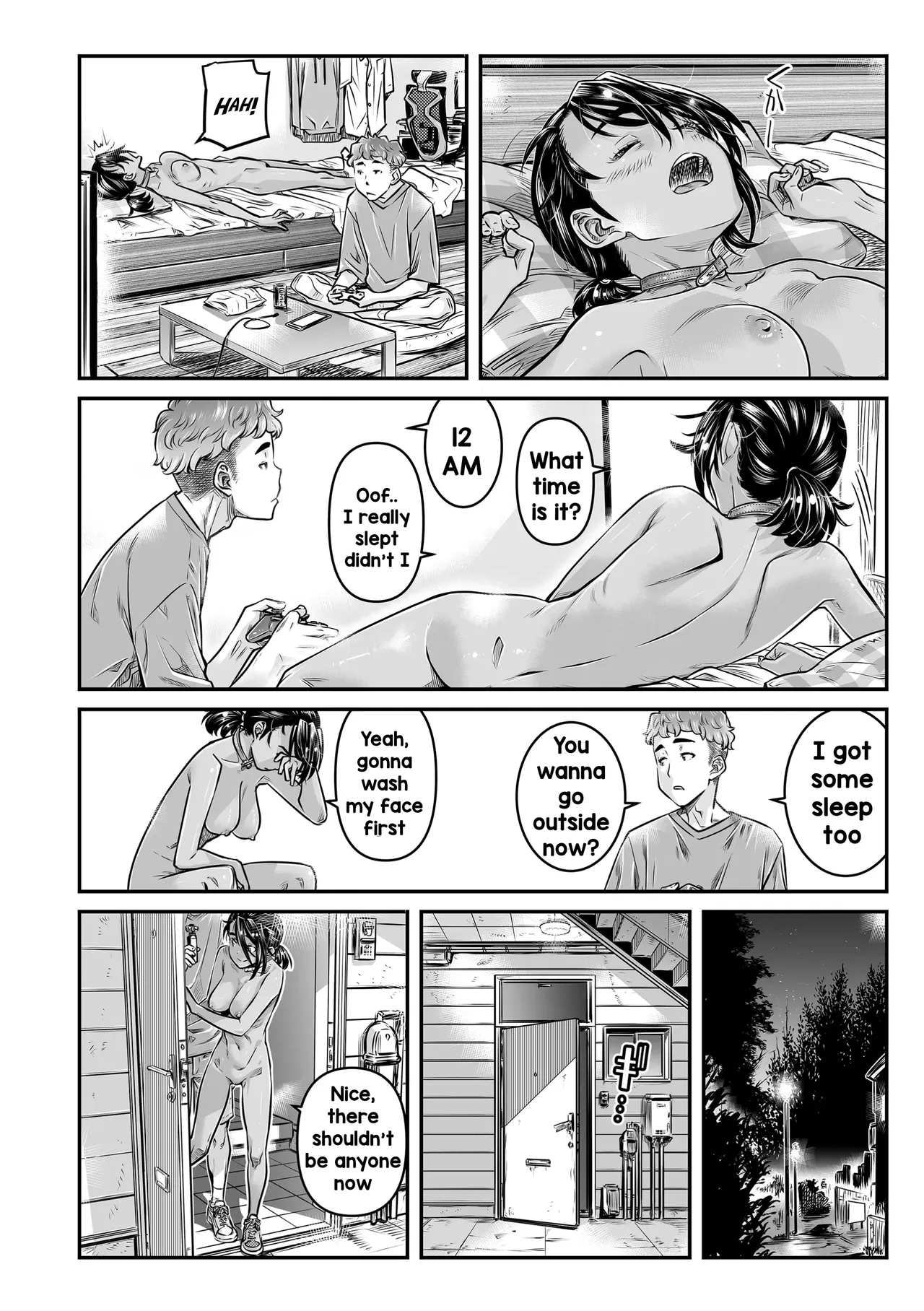 Hiyake no Zenra Girl wa, Douse Yaru nara Shinya no Douro de Namahame shitai