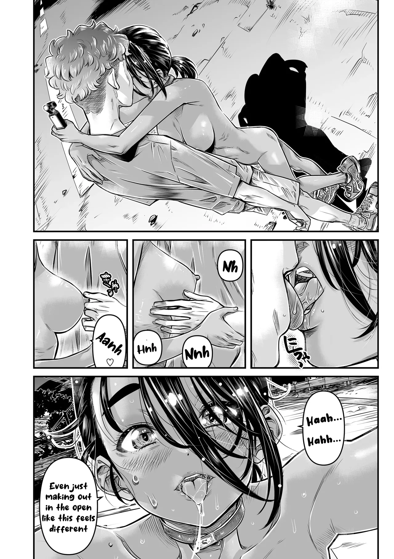 Hiyake no Zenra Girl wa, Douse Yaru nara Shinya no Douro de Namahame shitai