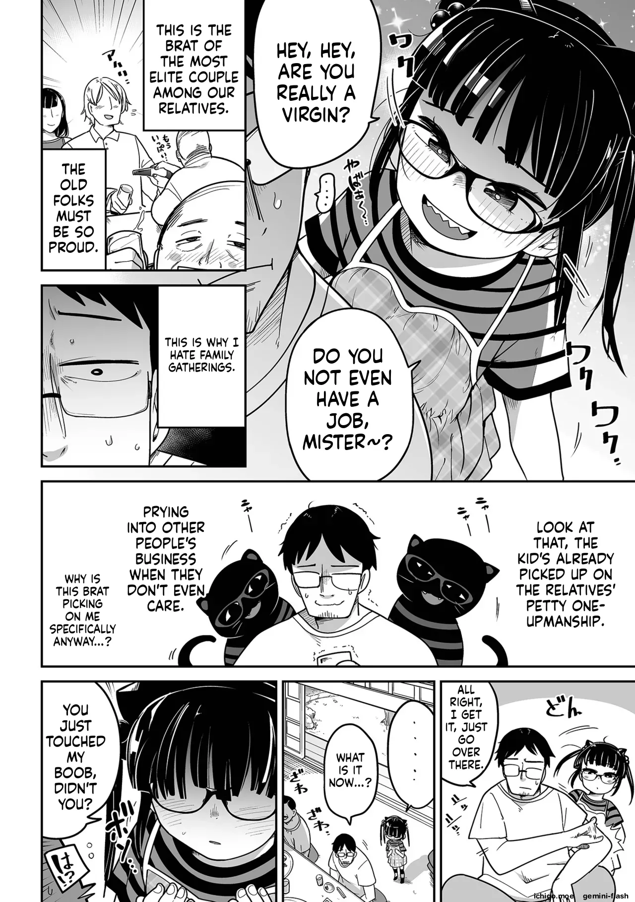 Mesugaki vs Wanabi Ojisan
