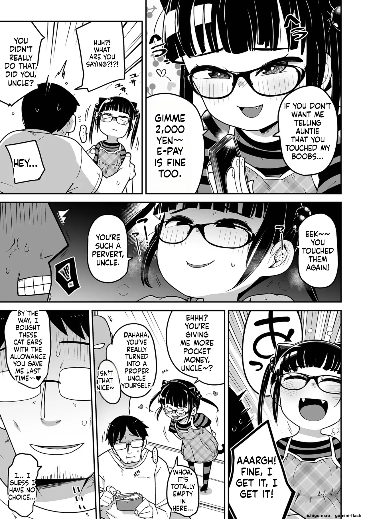 Mesugaki vs Wanabi Ojisan