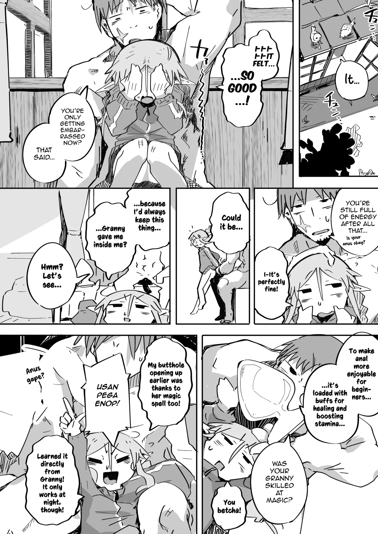 Elf ga Anal ni Akogarete The Elf Yearns for Anal