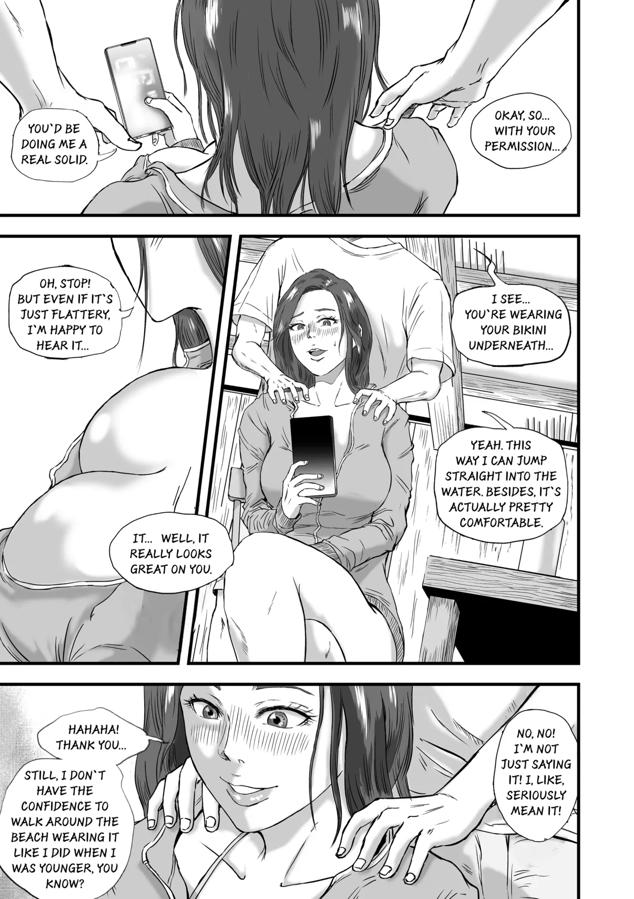 Tsuma ni Bikini o Kiseta nara  If I Made My Wife Wear A Bikini