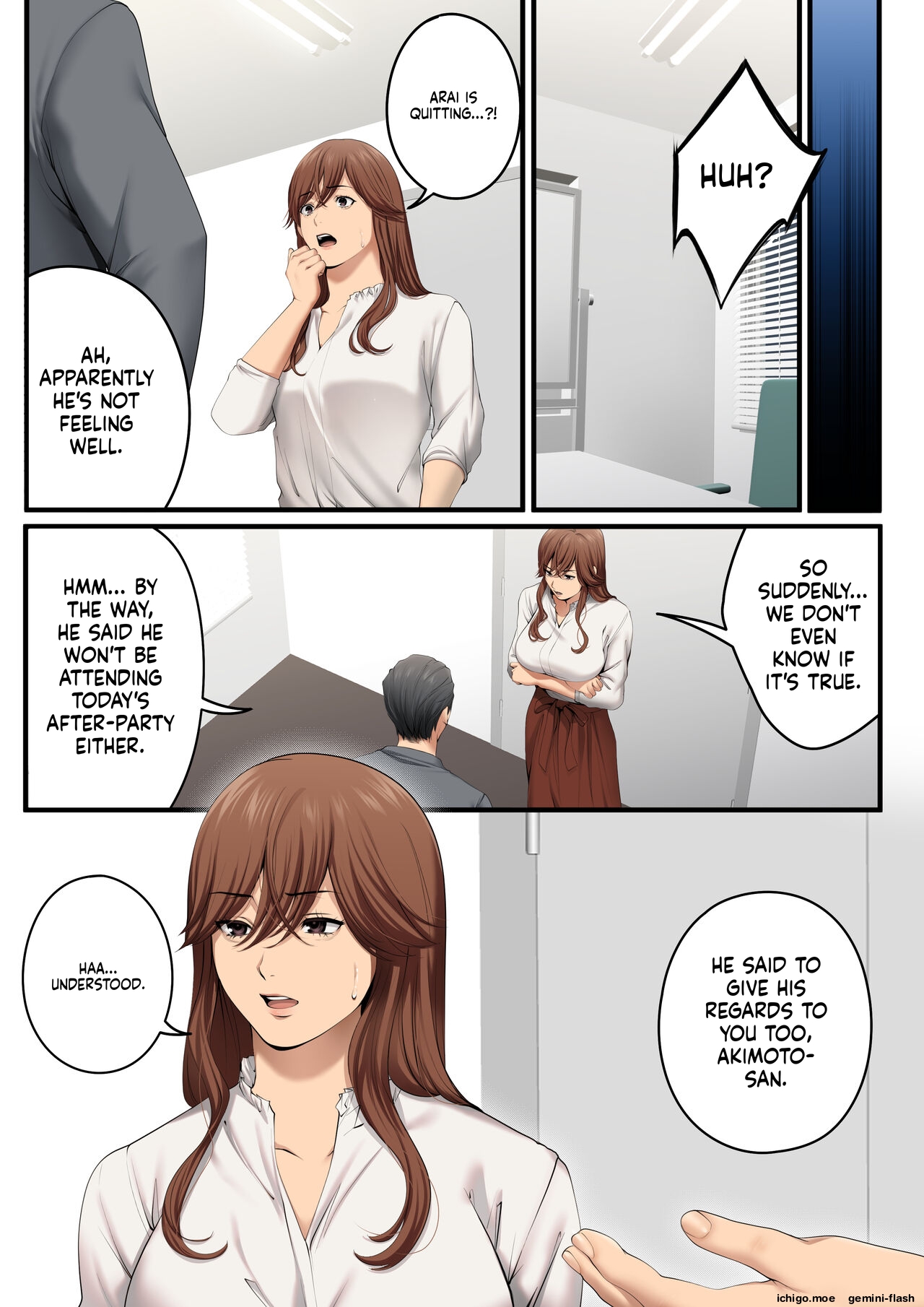 Yarareru Kanojo -Hitozuma Joushi Mana NTR-