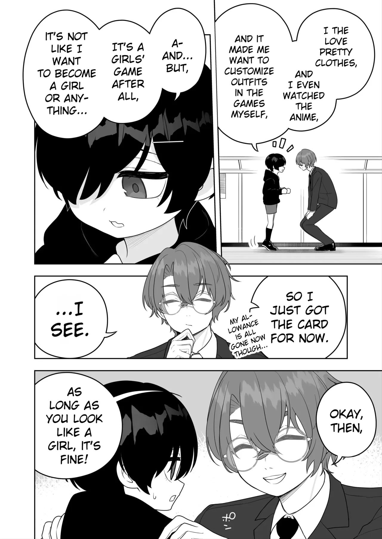 Jojimuke Game ni Akogareteita Otokonoko o Rippa na Onnanoko ni Shite Ageru Hanashi  A Story About Turning a Boy Who Longed to Play Games Meant for Girls Into a Proper Girl