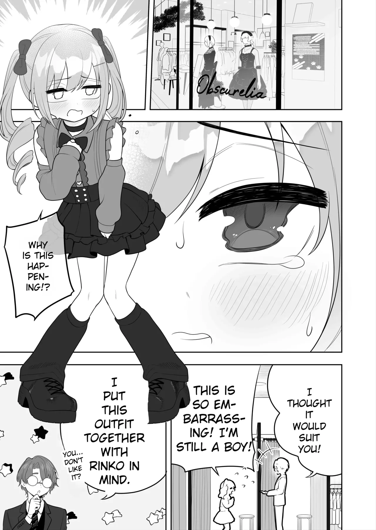 Jojimuke Game ni Akogareteita Otokonoko o Rippa na Onnanoko ni Shite Ageru Hanashi  A Story About Turning a Boy Who Longed to Play Games Meant for Girls Into a Proper Girl