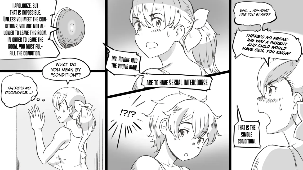 Mama to Shinai to Derarenai Heya  The Room I Can't Escape Unless I Do It With Mommy