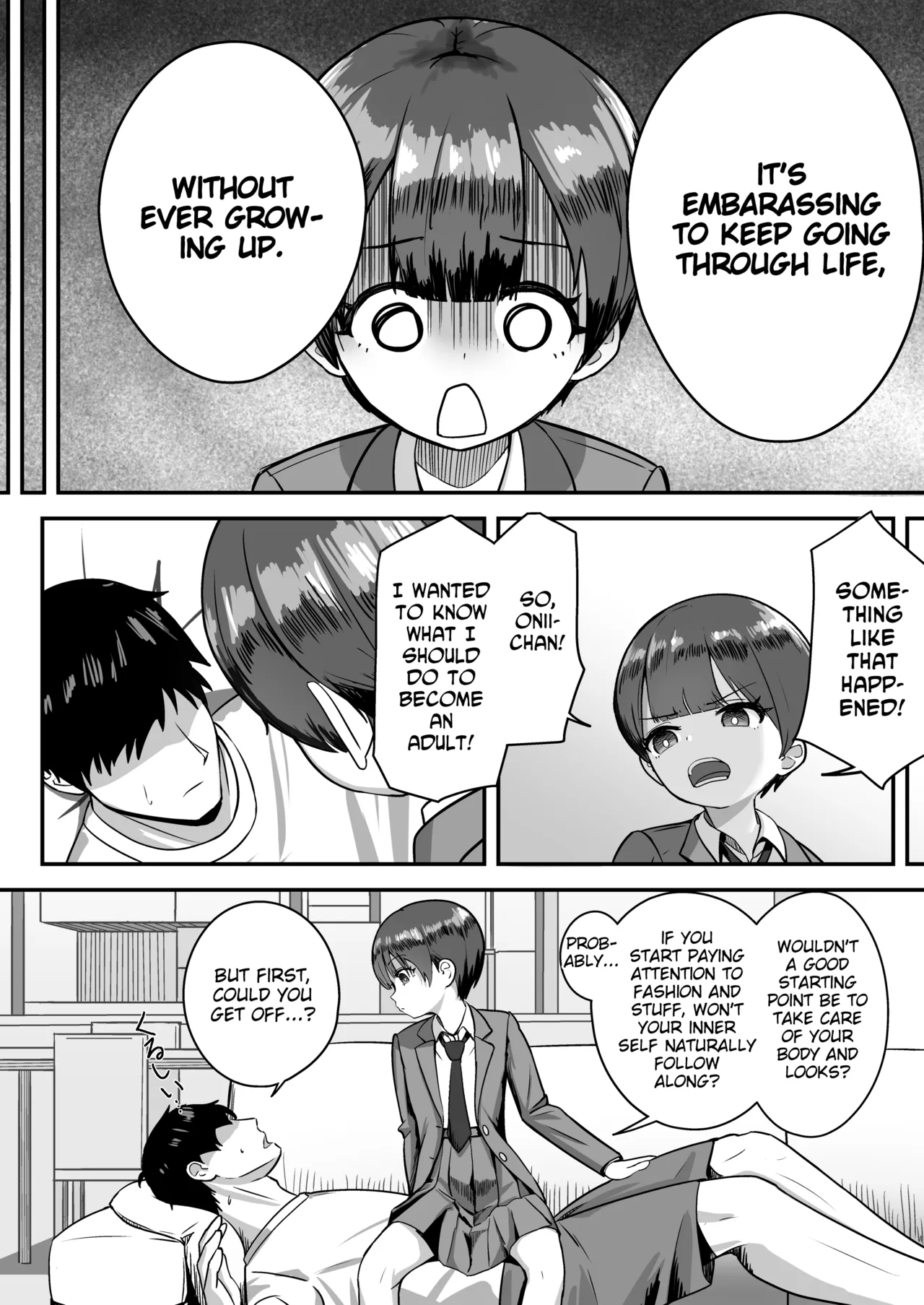 Imouto wa Otonappoitte Iwaretairashii  My Little Sister Wants to Be Told That She's Grown-Up It Seems