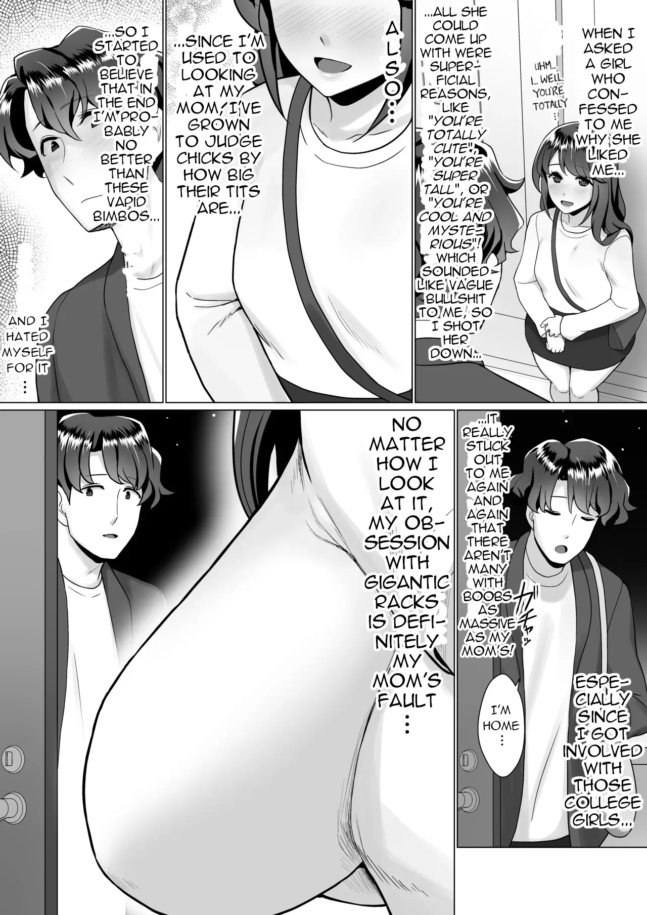 Kaa-san ga Mujikaku ni Yuuwaku Shite Kuru  My Mom Unconsciously Tempts Me
