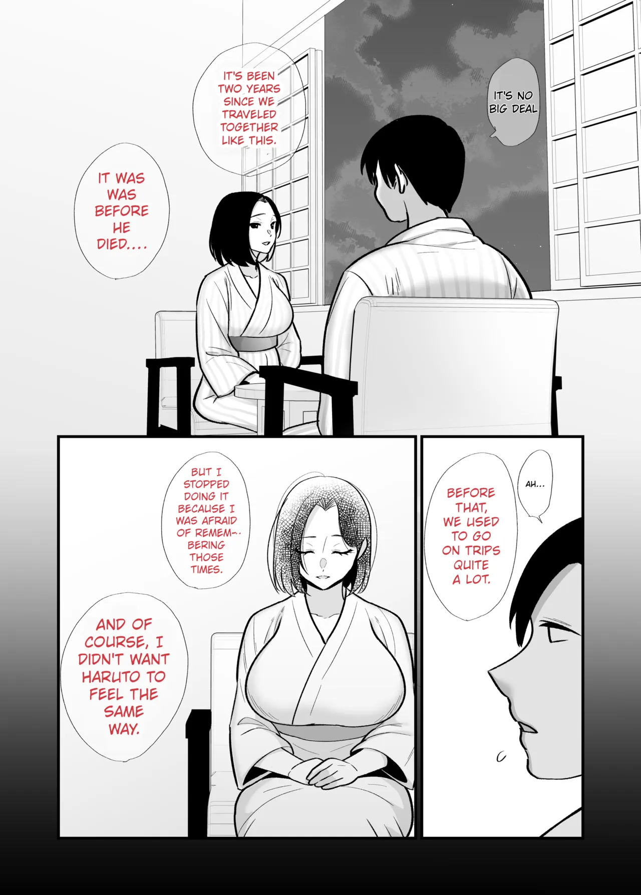 Kachiki na Single Mother to Dosukebe Netsuai Seikou 2 ~Asedaku Micchaku Onsen Ryokou~  Dirty and Passionate Sex with a Single Mother 2 ~A Sweaty & Clinging Hot Spring Getaway