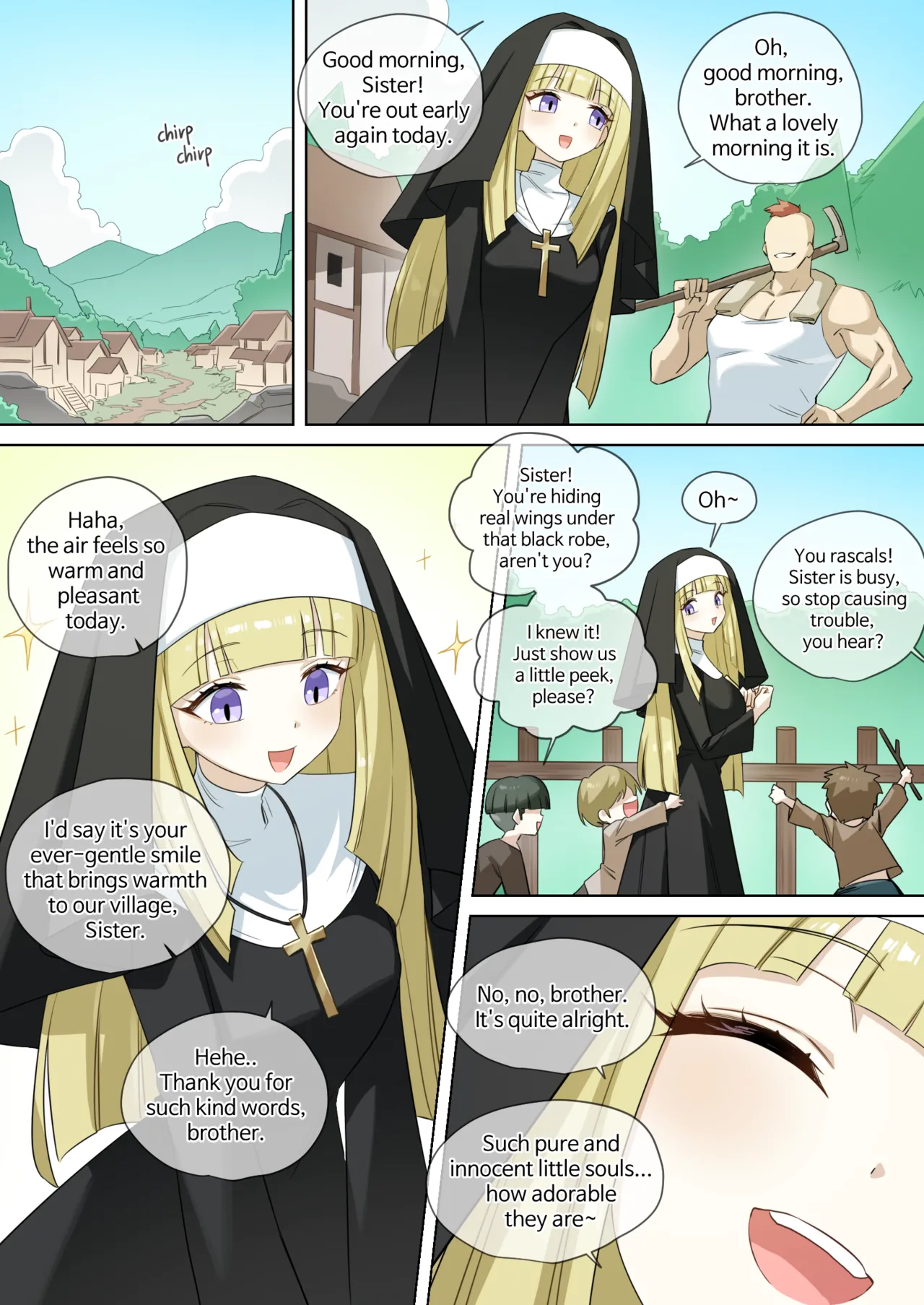 The Nun Who tricks her Sibling