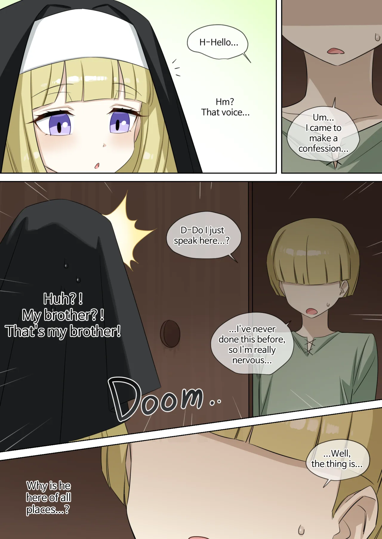 The Nun Who tricks her Sibling
