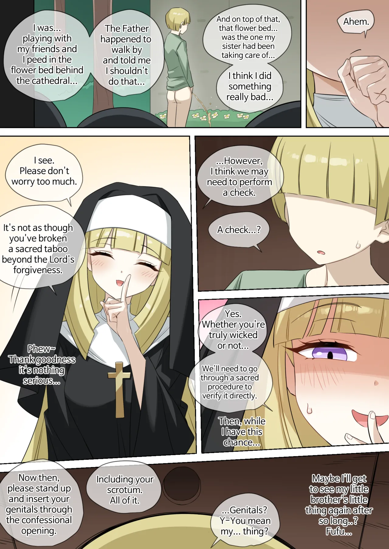 The Nun Who tricks her Sibling