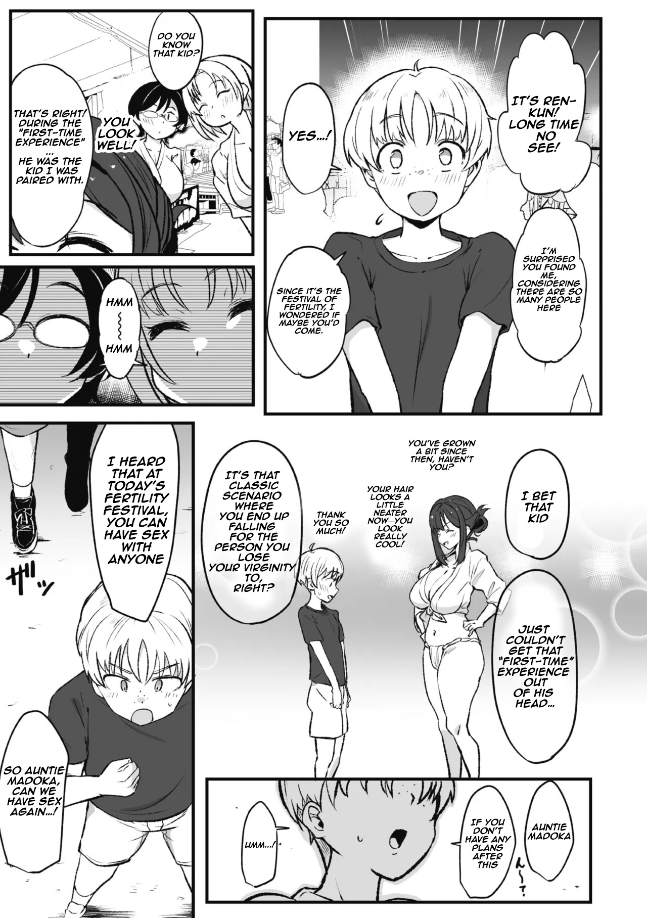Madoka-san's first time