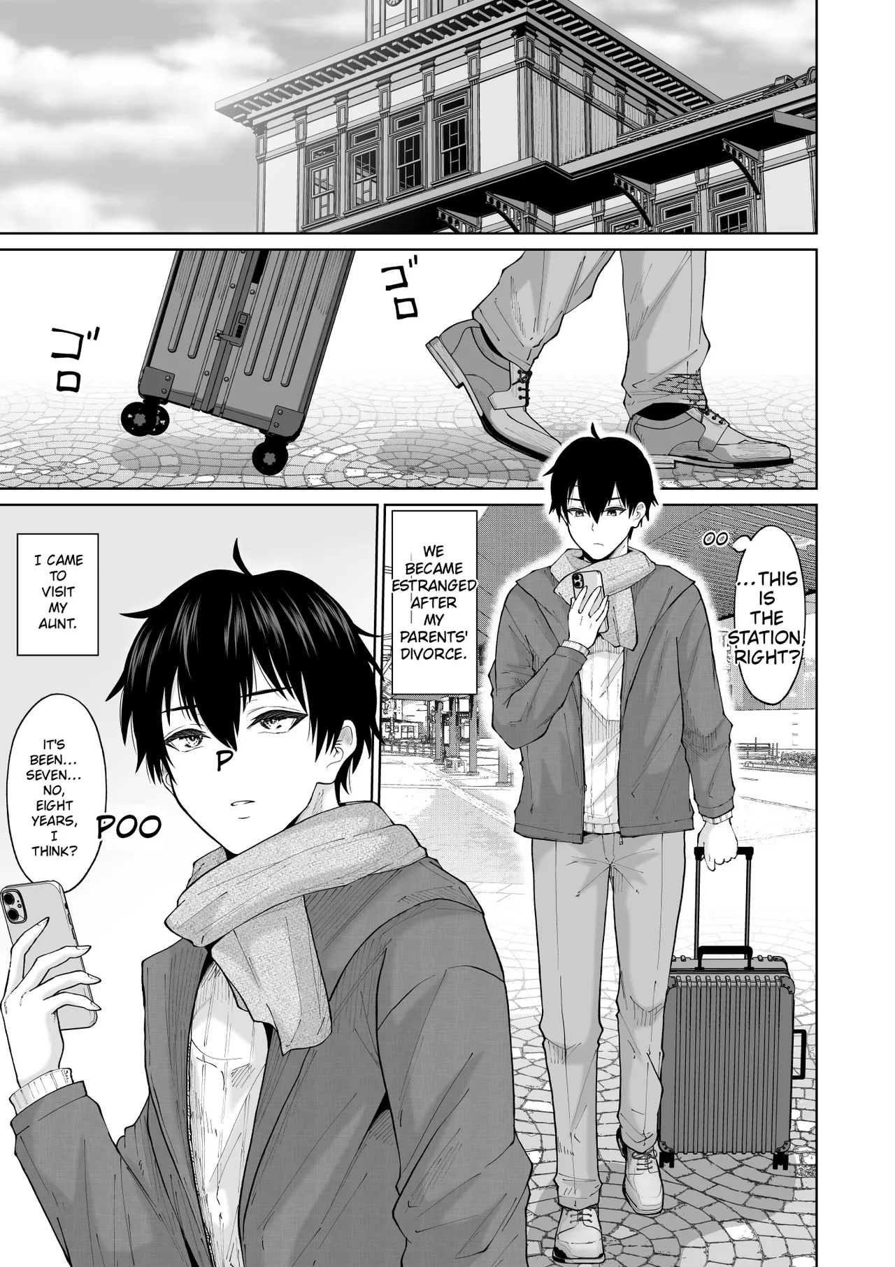 Suunenburi ni Saikai shita Oba to no Hanashi