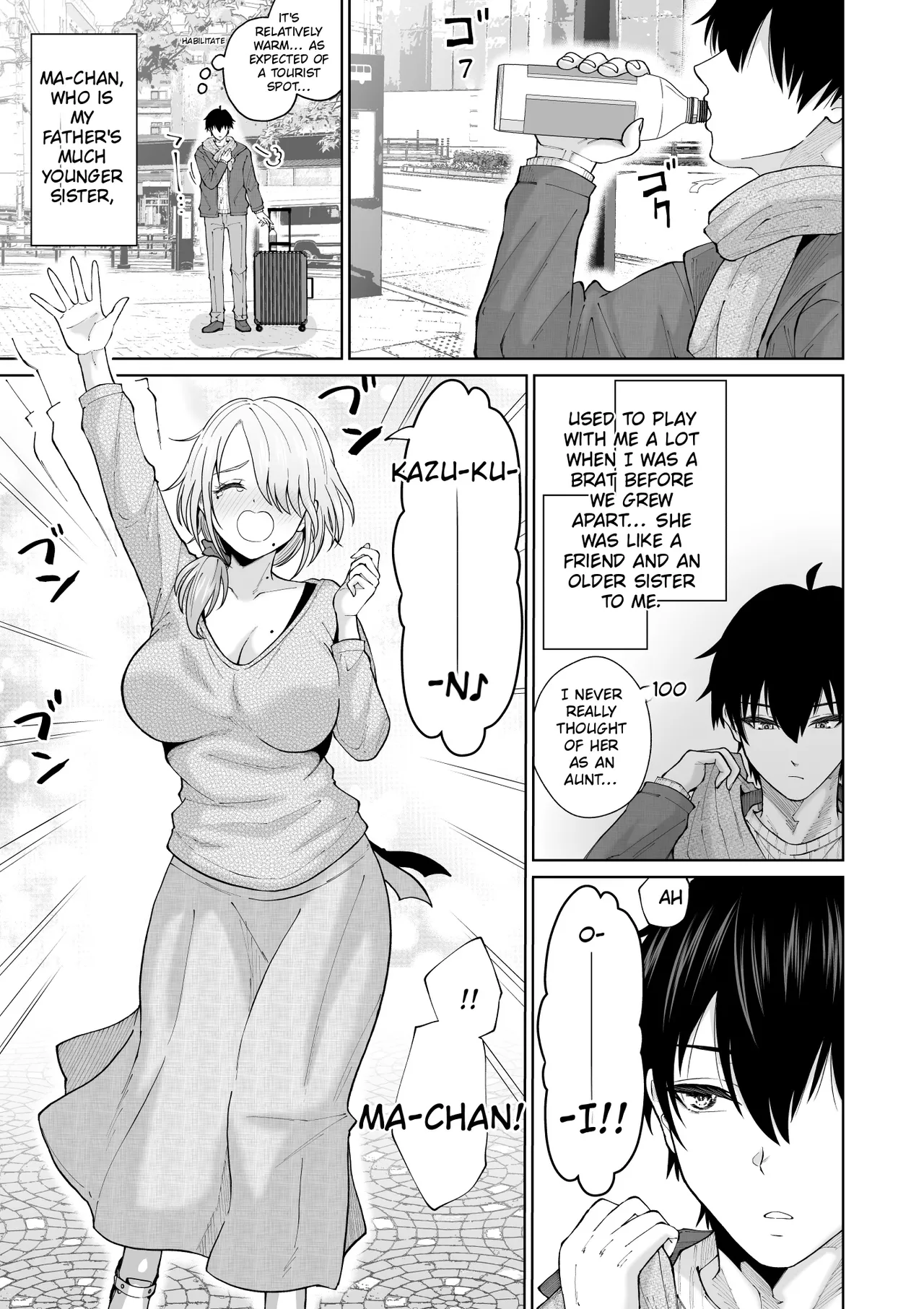 Suunenburi ni Saikai shita Oba to no Hanashi